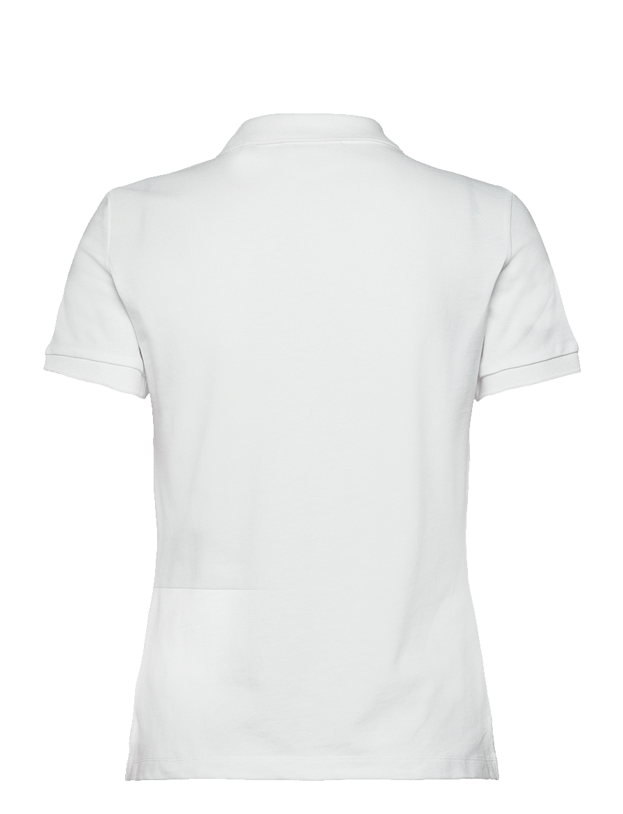 Gant - SLIM SHEILD CAP SLEEVE PIQUE POLO - pólóbolir - white - 1