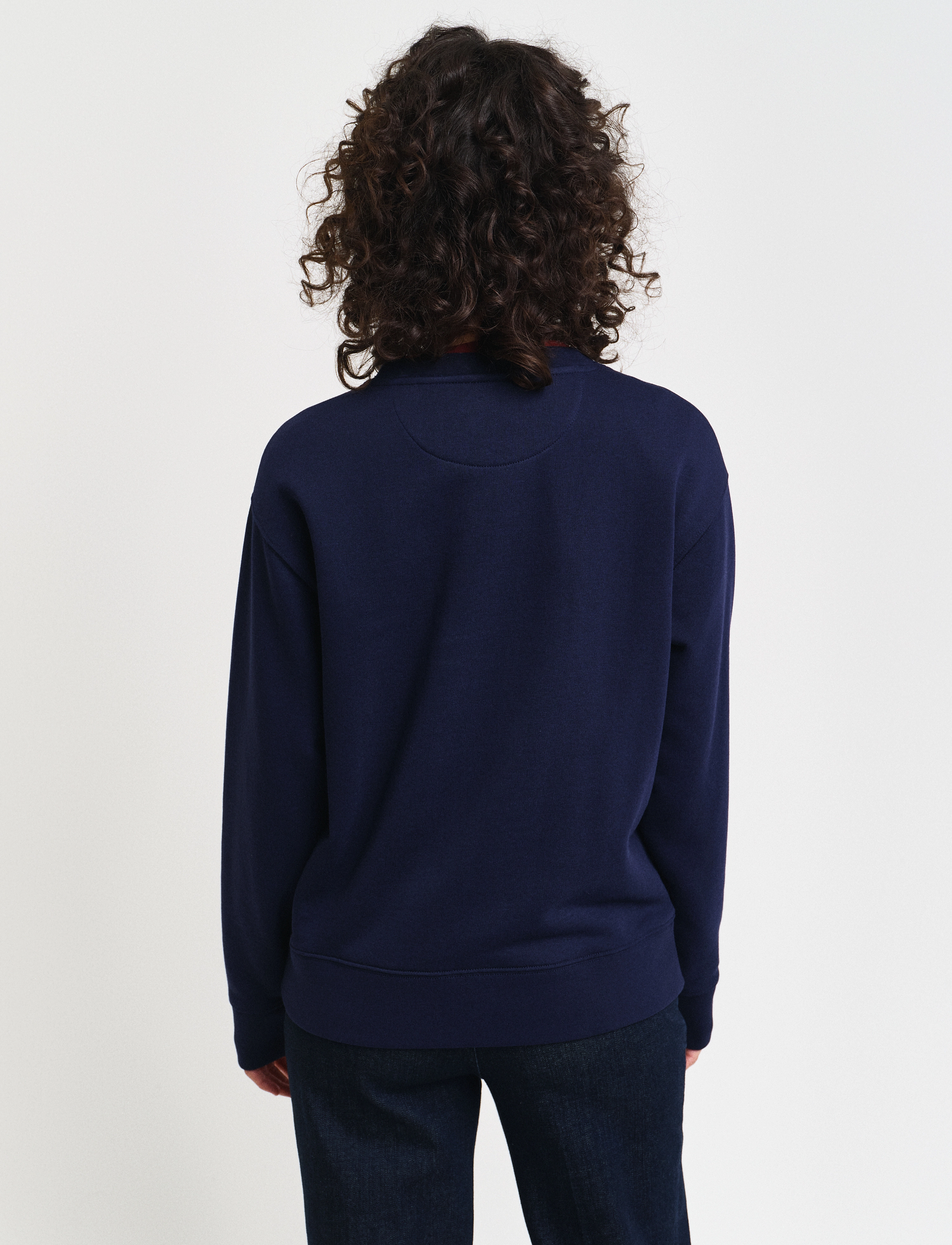 GANT - G BADGE C-NECK SWEAT - classic blue - 3