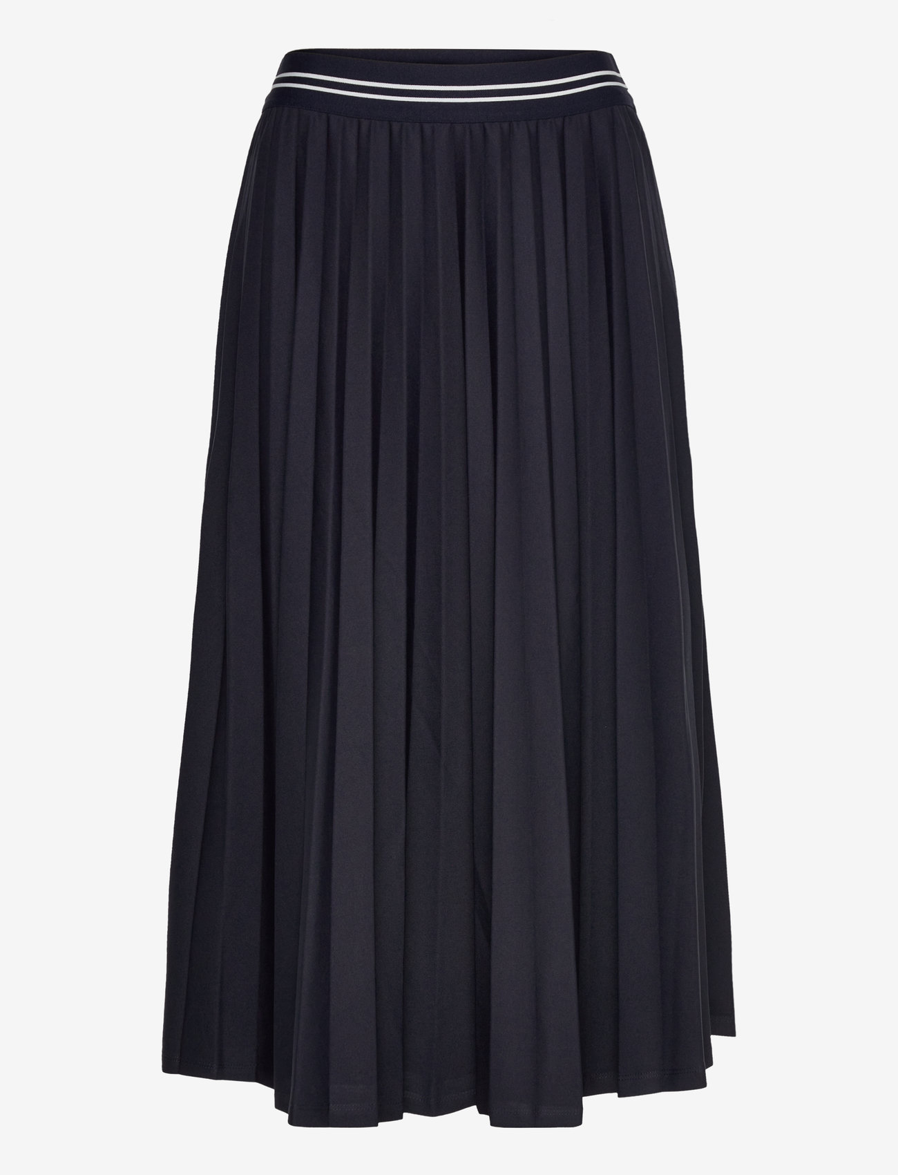 GANT - JERSEY PLEATED SKIRT - faltenröcke - evening blue - 1