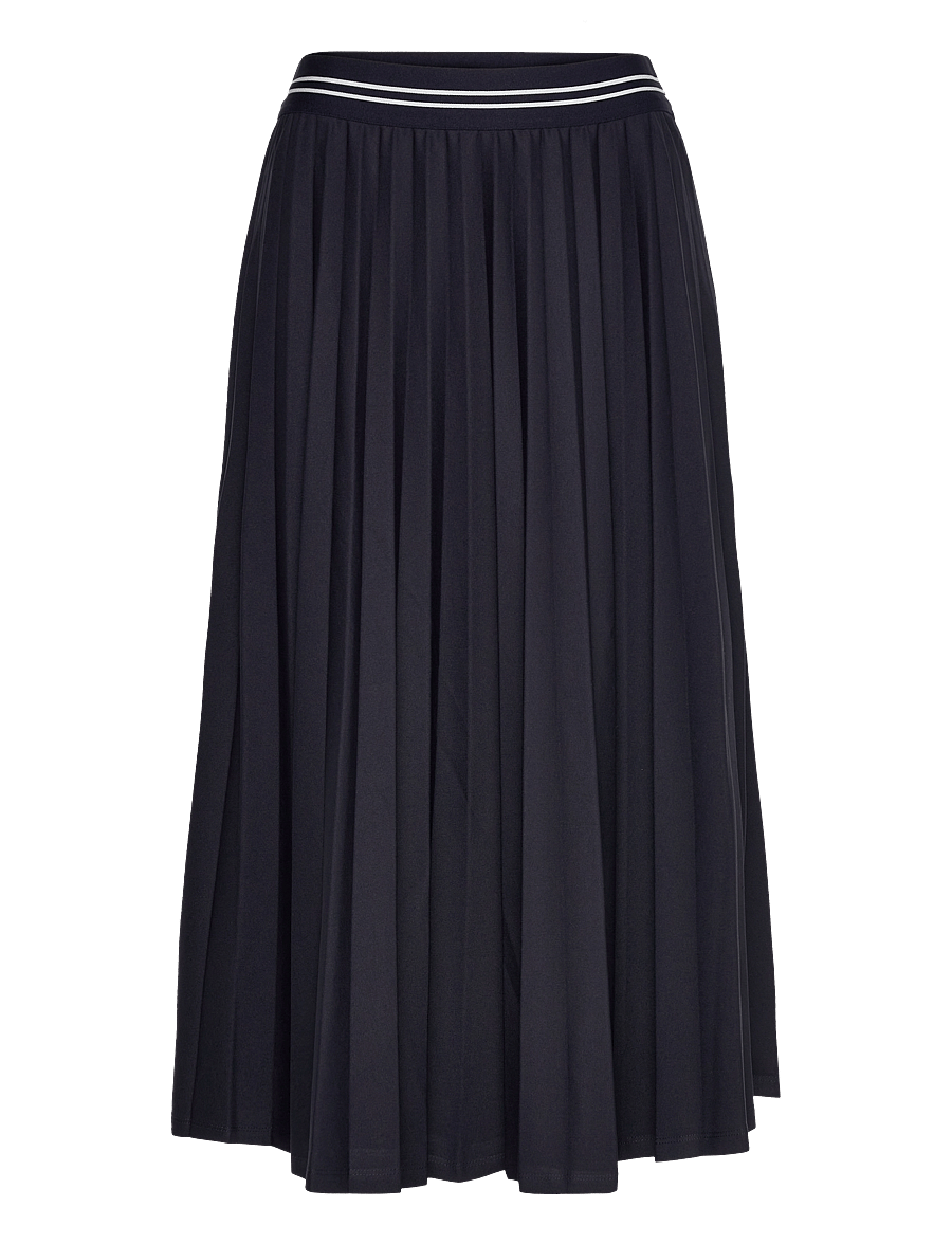 Gant - JERSEY PLEATED SKIRT - evening blue - 1