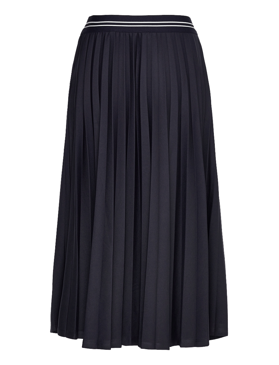 Gant - JERSEY PLEATED SKIRT - evening blue - 2