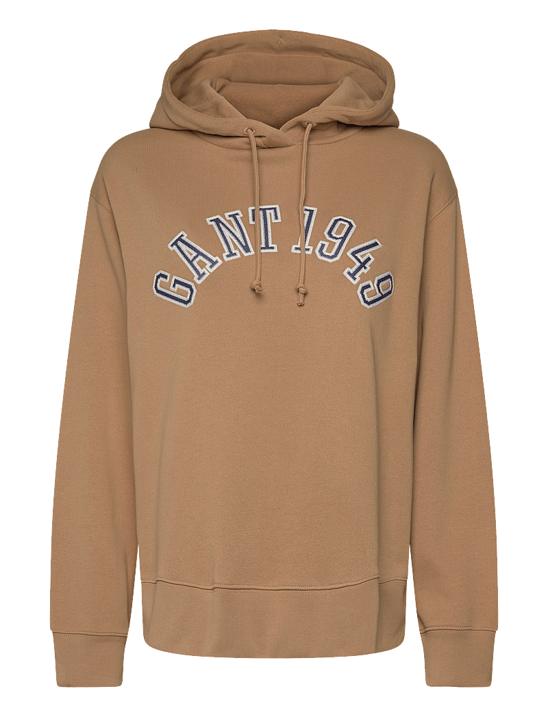 GANT - GANT 1949 ARCH HOODIE - kapuzenpullover - caramel beige - 0