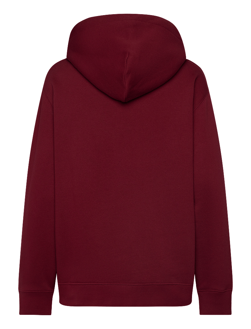 GANT - GANT 1949 ARCH HOODIE - kapuutsiga dressipluusid - plumped red - 1