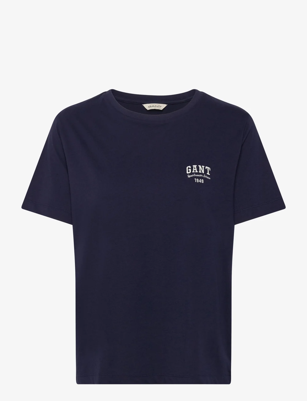 GANT - REG SMALL GRAPHIC SS T-SHIRT - t-shirts - classic blue - 0