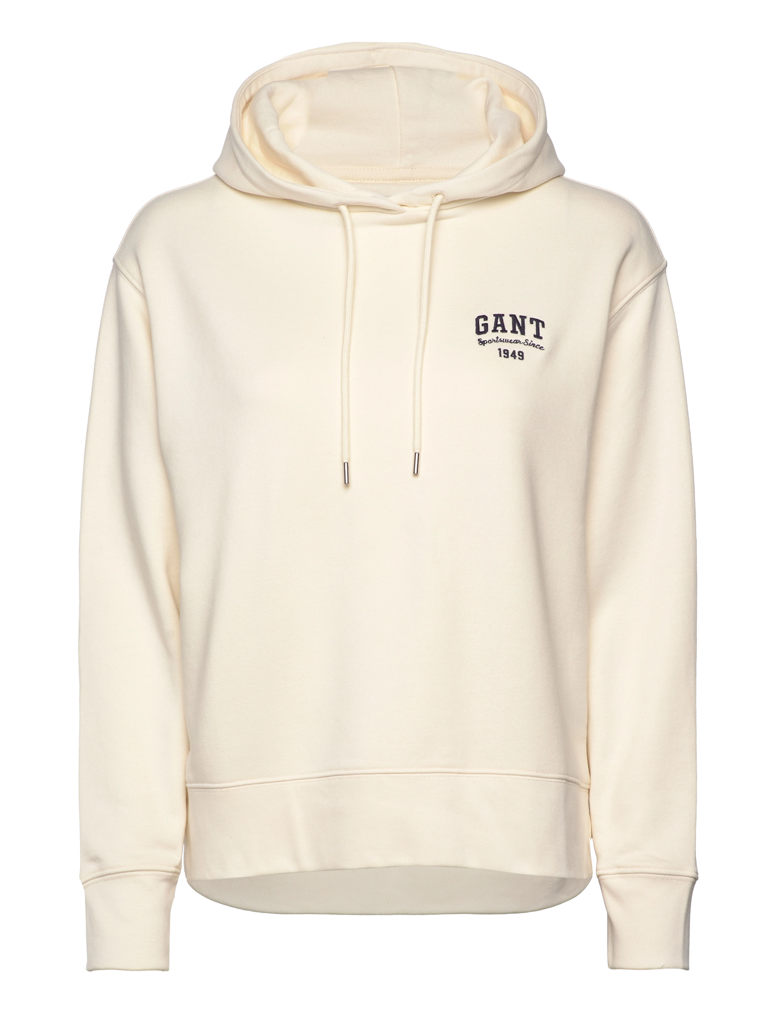 GANT - SMALL GRAPHIC HOODIE - cream - 1