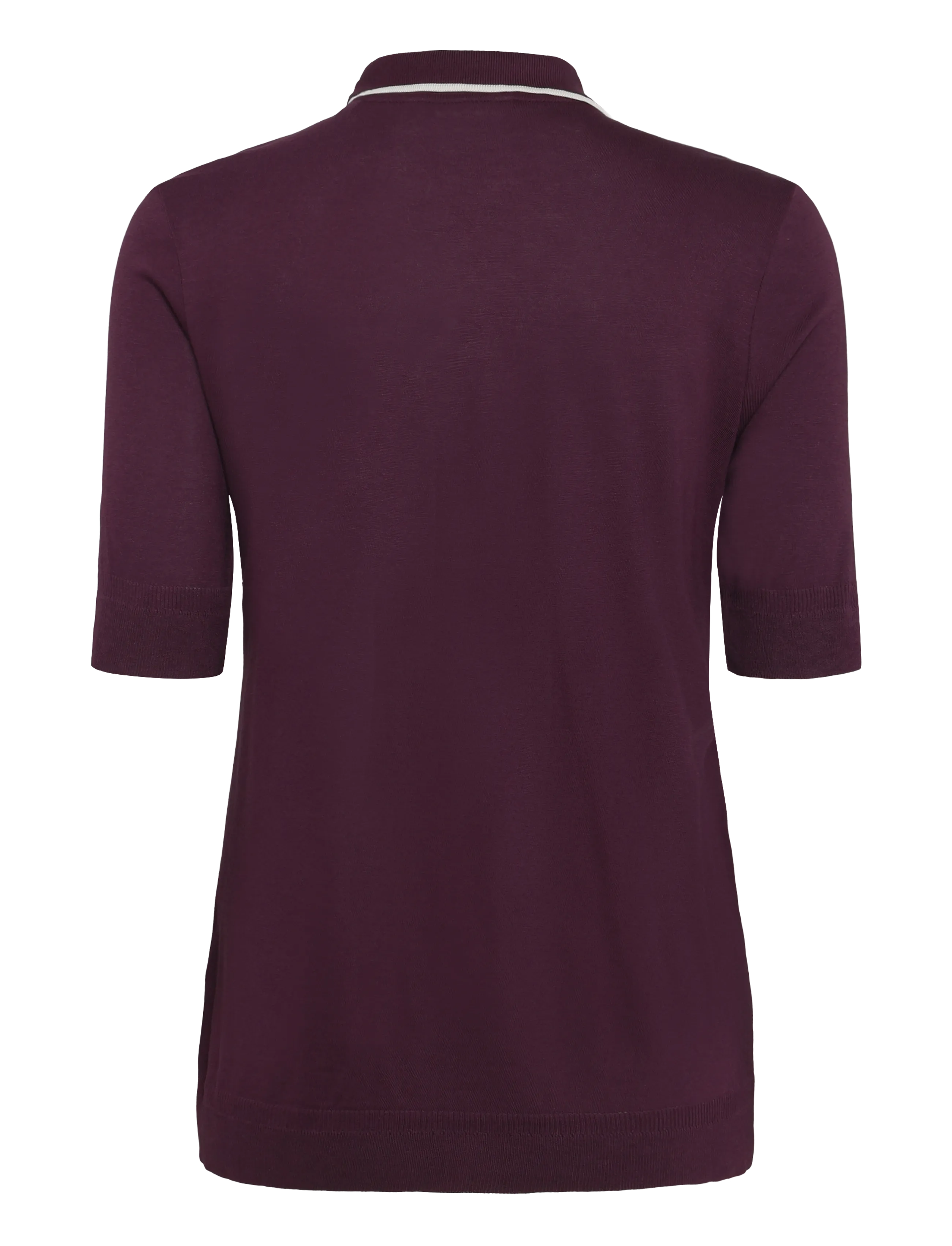 Gant - REG SEAMLESS SS POLO - pikéer - darkened wine - 1