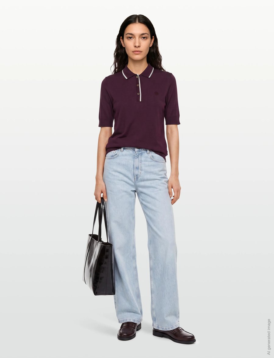 Gant - REG SEAMLESS SS POLO - poloshirts - darkened wine - 0