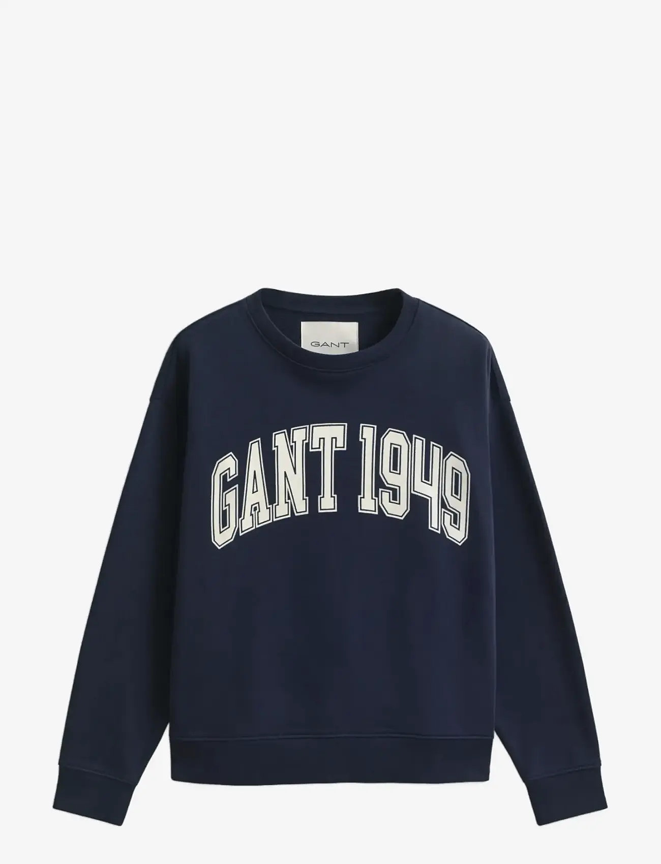 GANT - GRAPHIC C-NECK SWEAT - mode trends - marine - 1