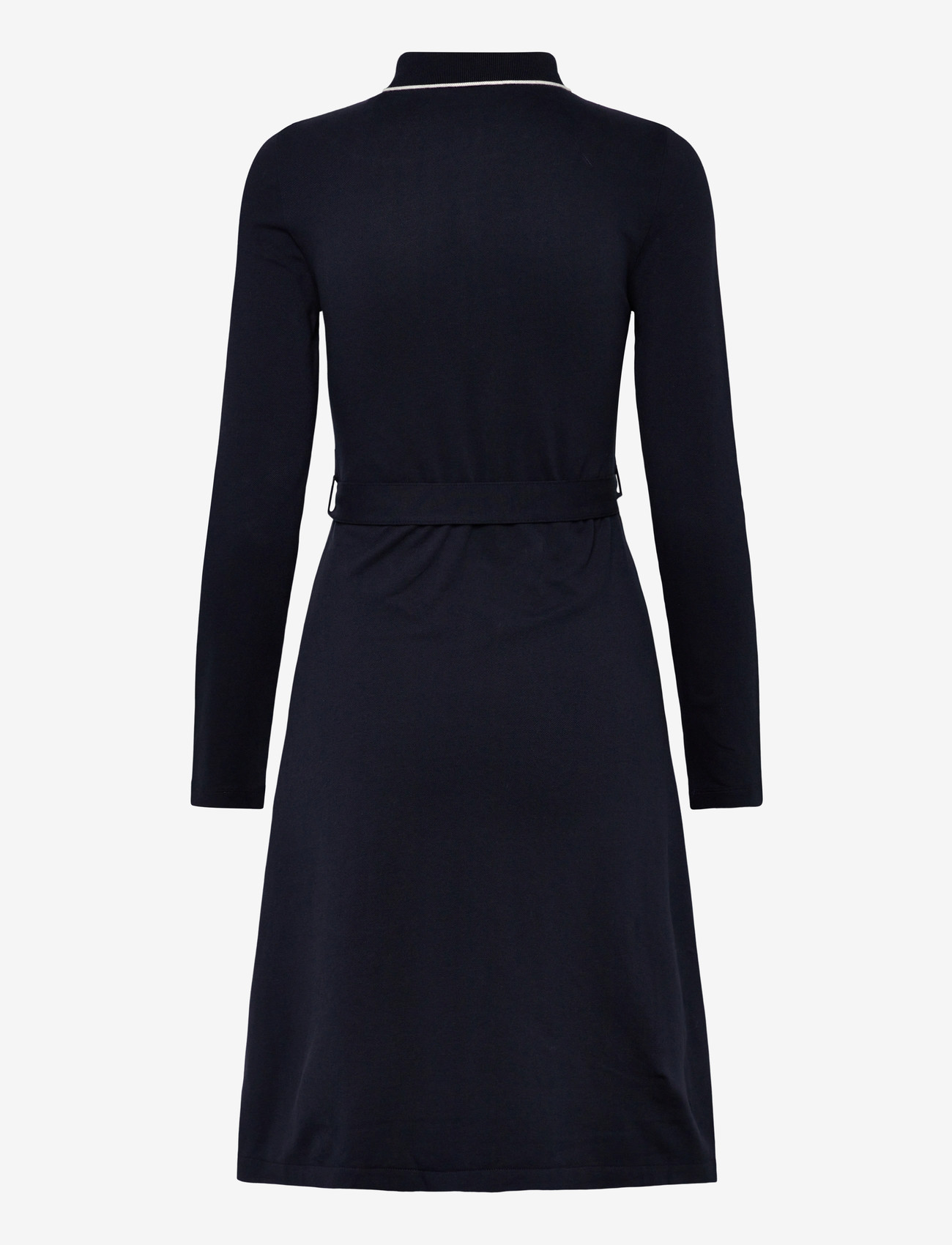 GANT - PIQUE POLO DRESS - midikleider - evening blue - 1