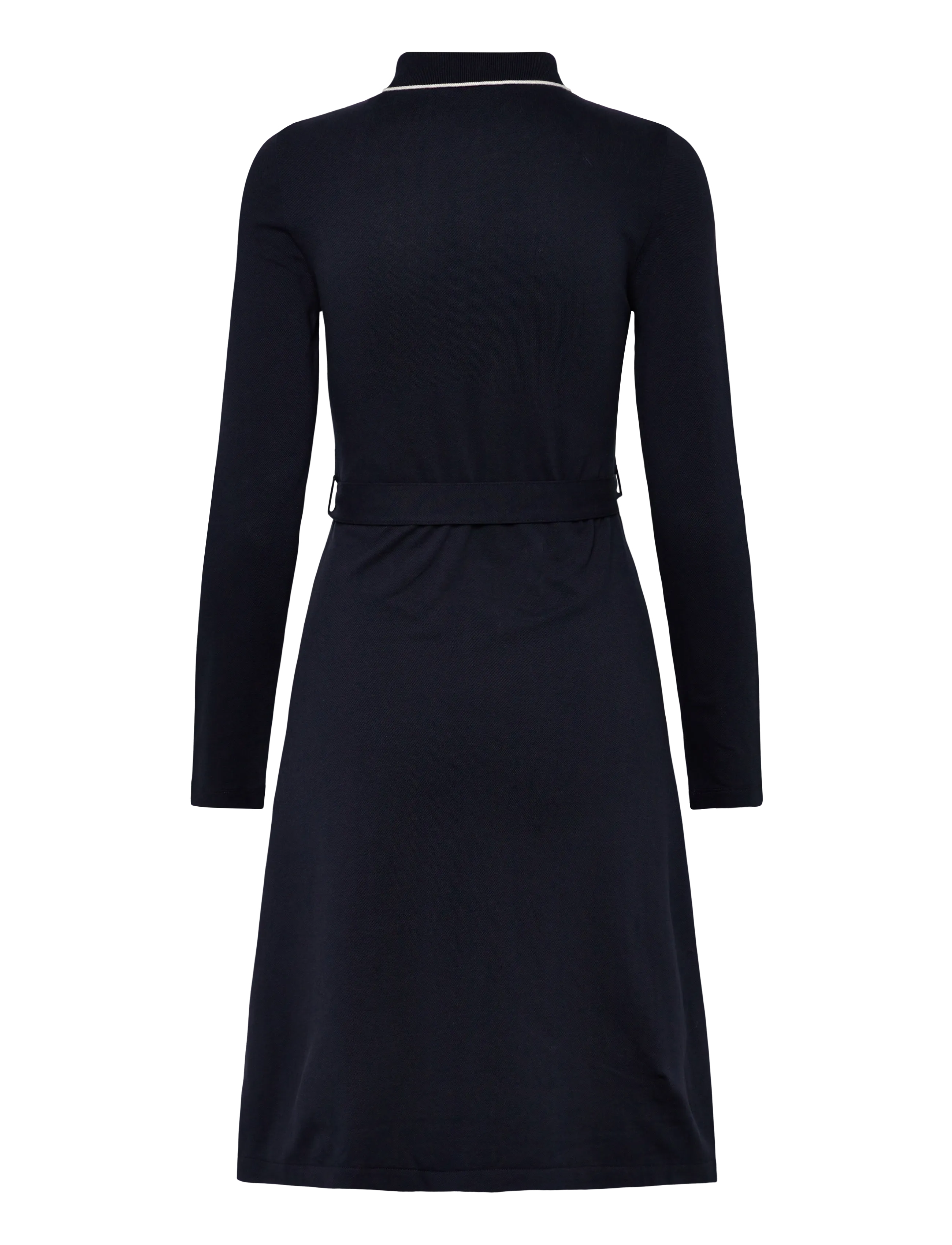 Gant - PIQUE POLO DRESS - midi kjólar - evening blue - 1