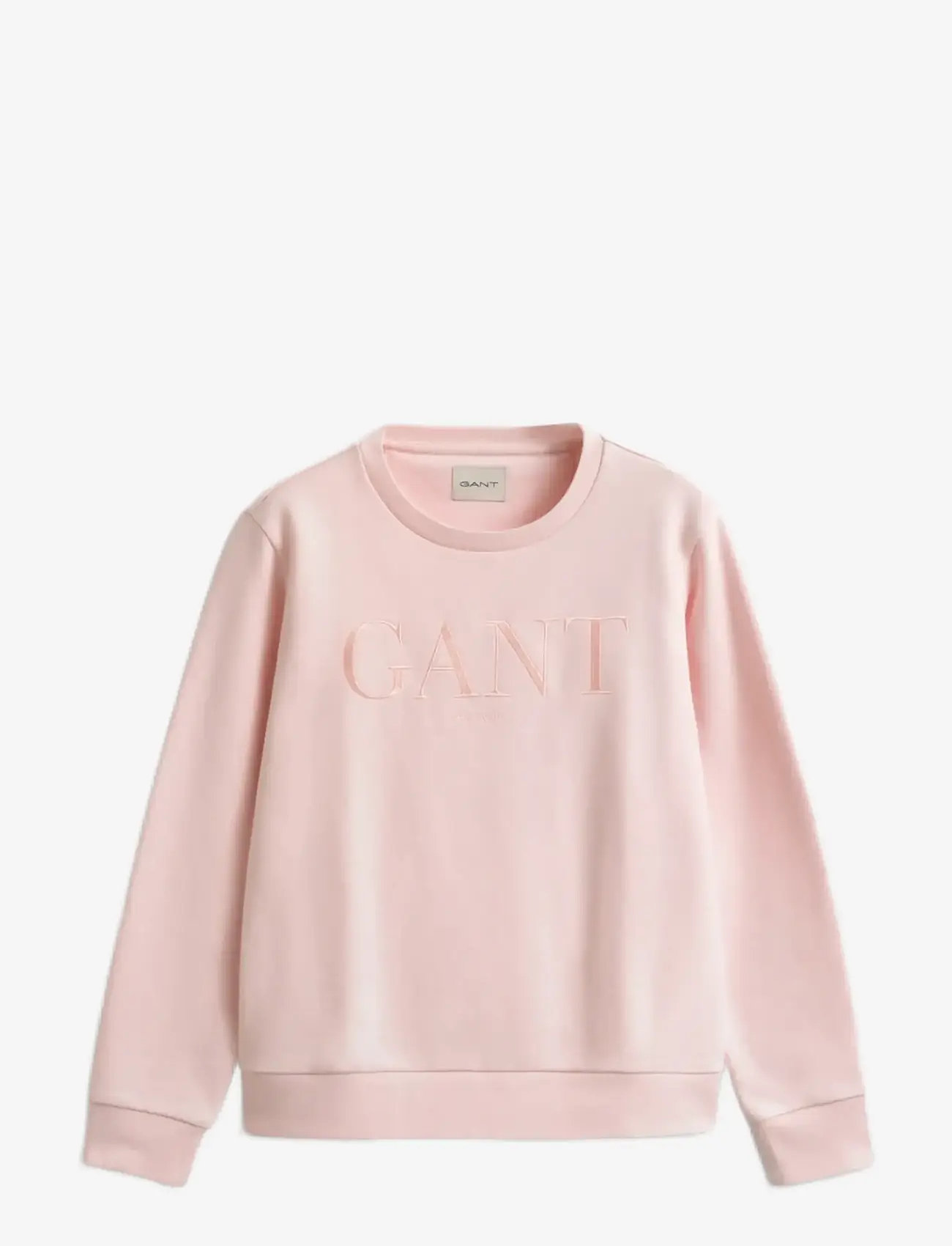 GANT - TONAL GRAPHIC C-NECK SWEAT - modetrender - apricot pink - 1