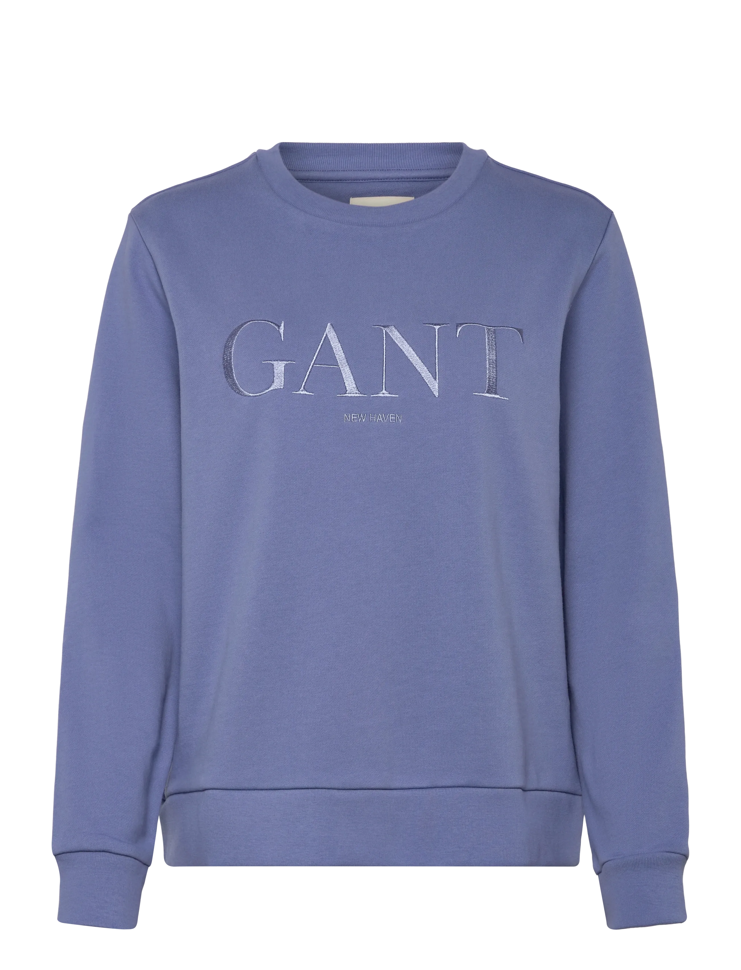 Gant TONAL GRAPHIC C-NECK SWEAT - Sweatshirts - FADED DENIM / blue