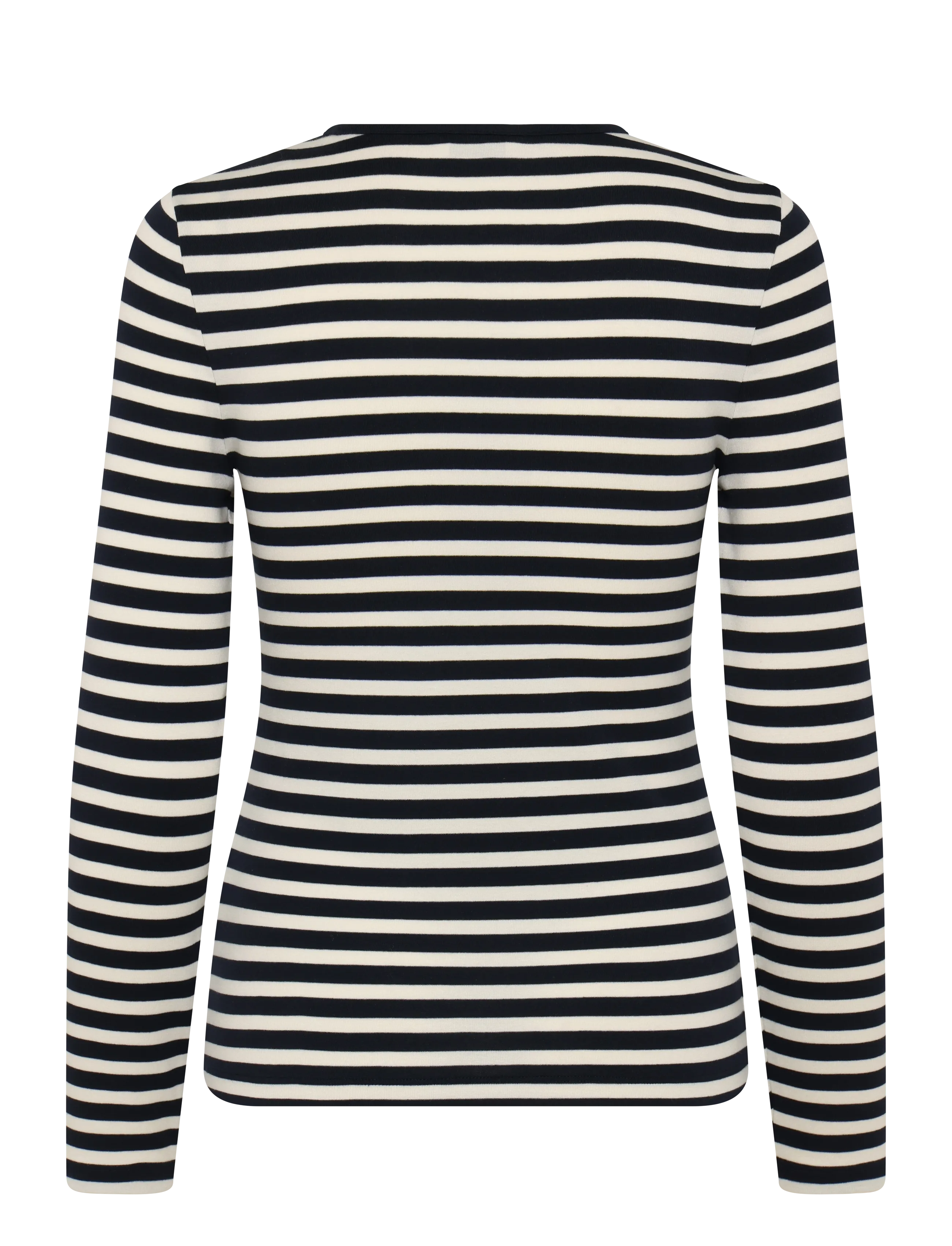 Gant - SLIM STRIPED LS T-SHIRT - evening blue - 1