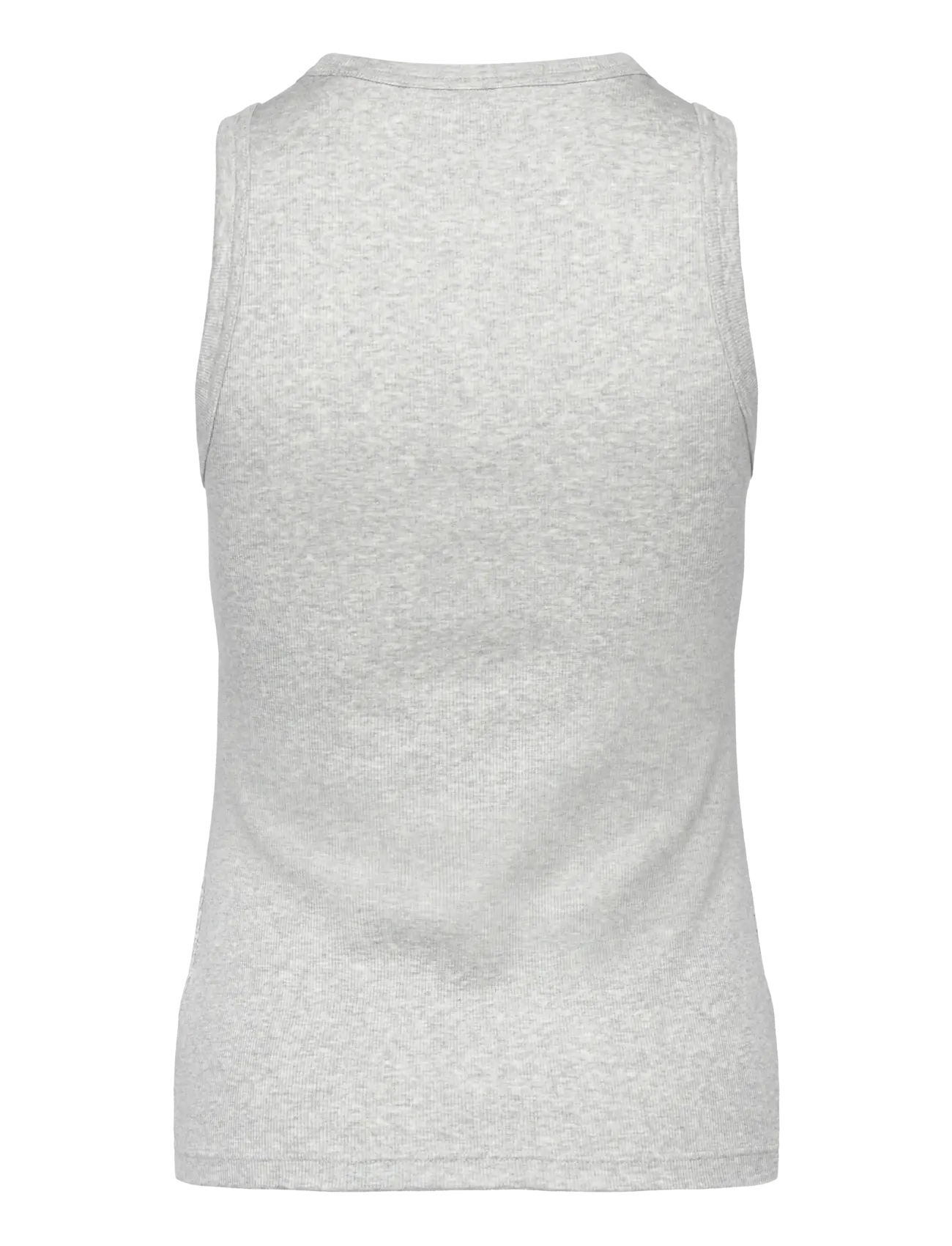 Gant - HIGH NECK RIB TANK TOP - hauts sans manches - light grey melange - 1