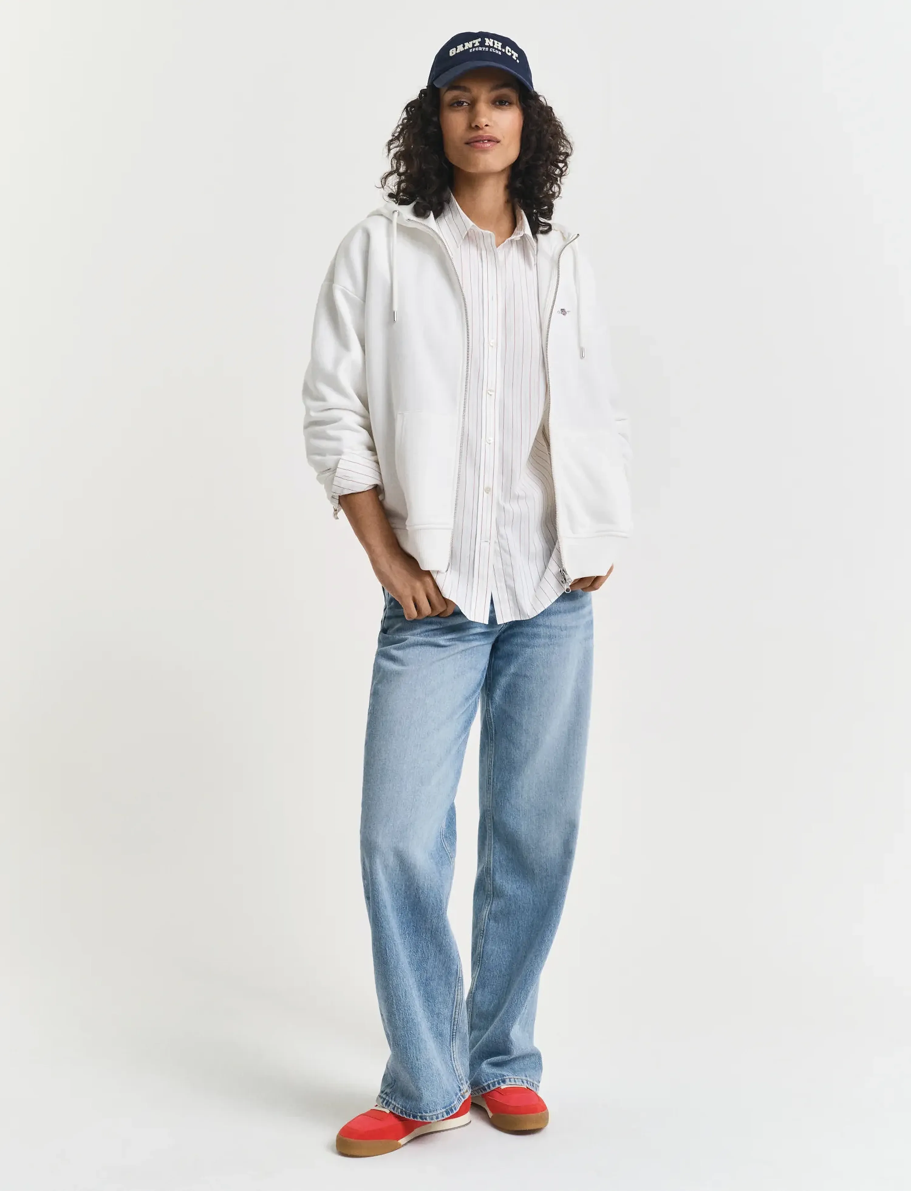 Gant - SHIELD ZIP HOODIE - pulls à capuche - eggshell - 5