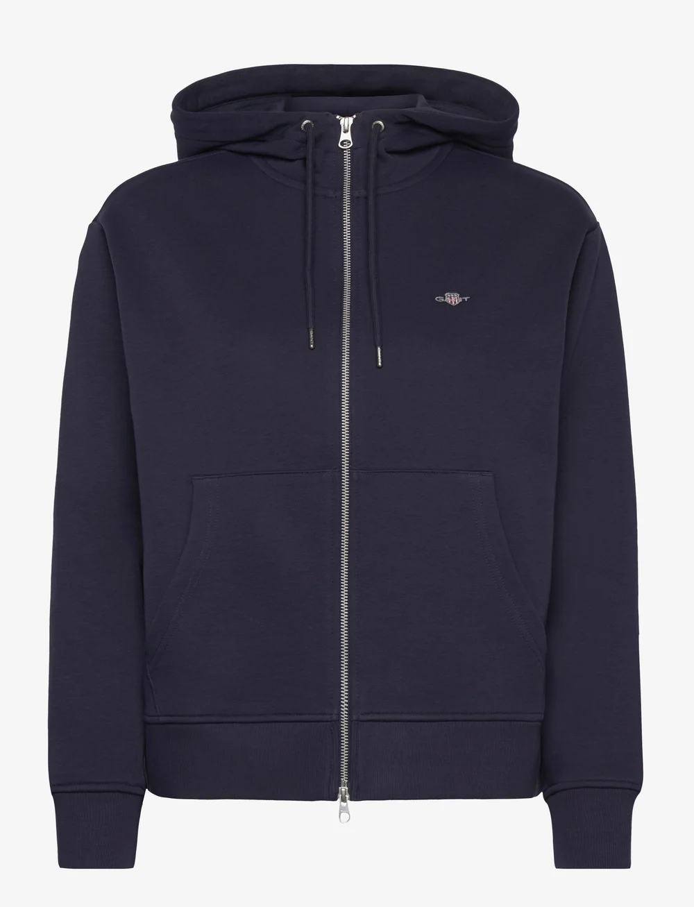 GANT Shield Zip Hoodie Hoodies Boozt