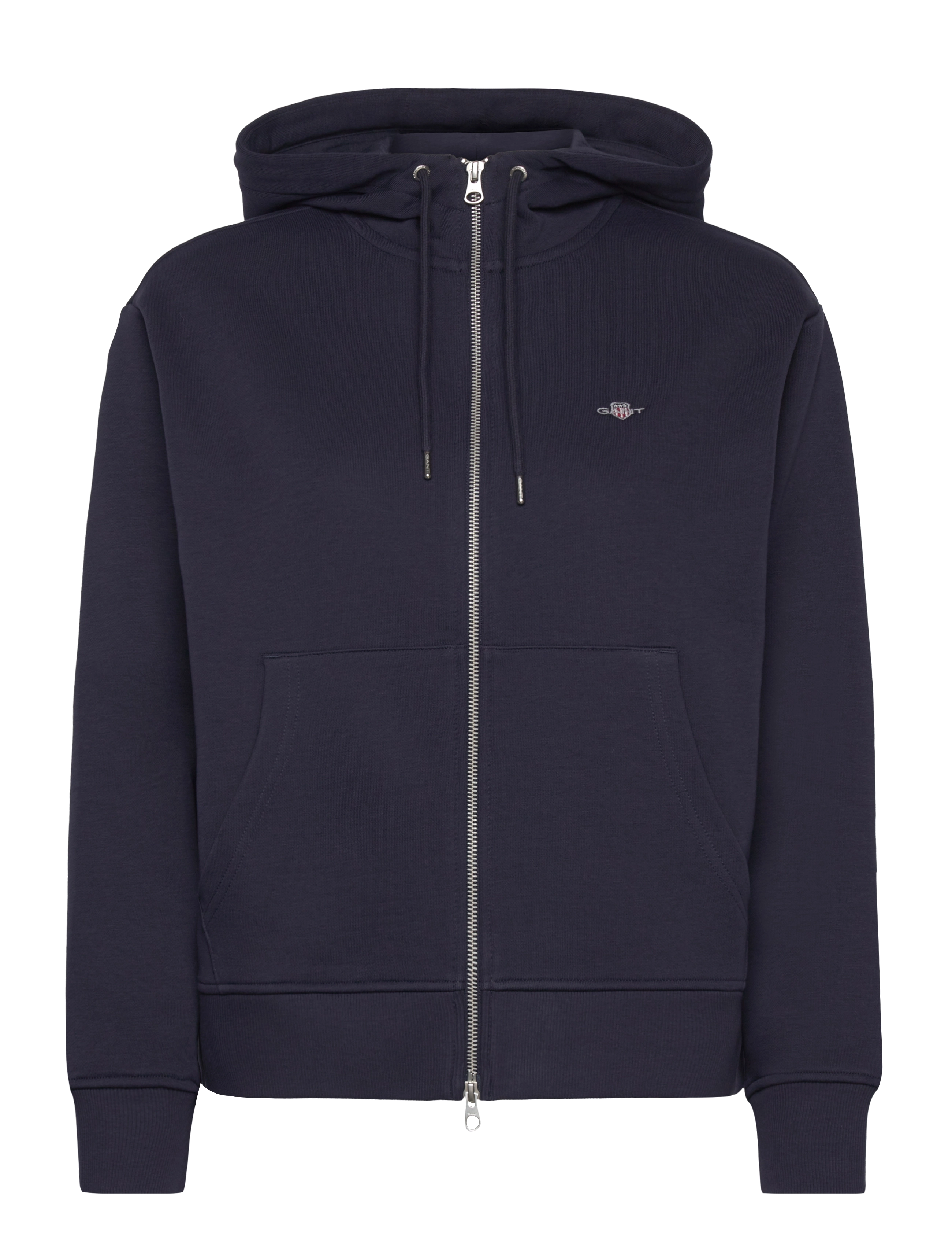 Gant SHIELD ZIP HOODIE - Džemperiai - EVENING BLUE / navy