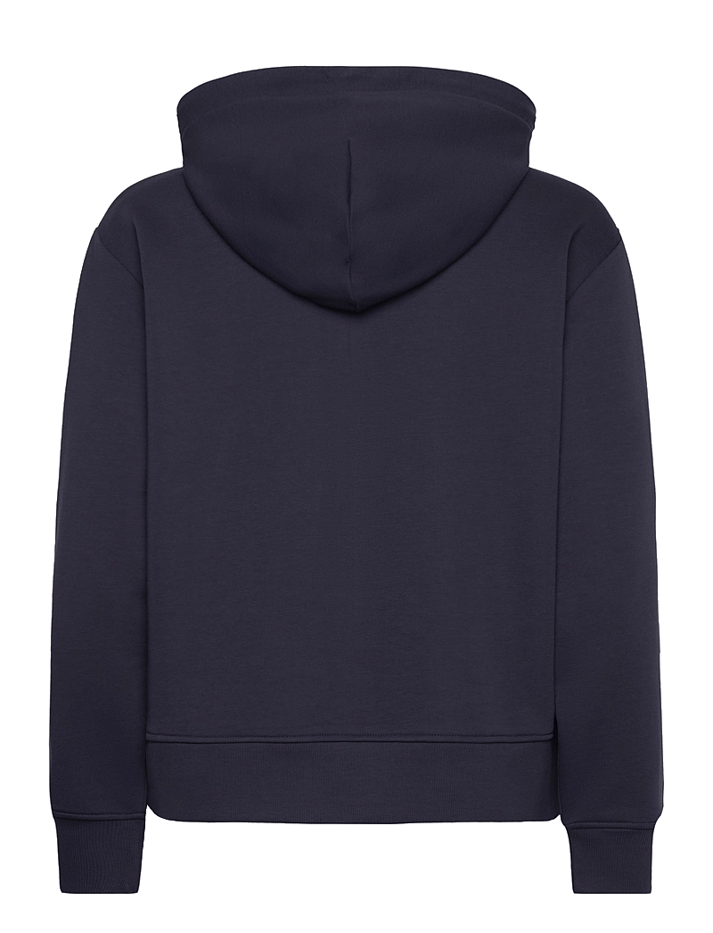 GANT - SHIELD ZIP HOODIE - hættetrøjer - evening blue - 2