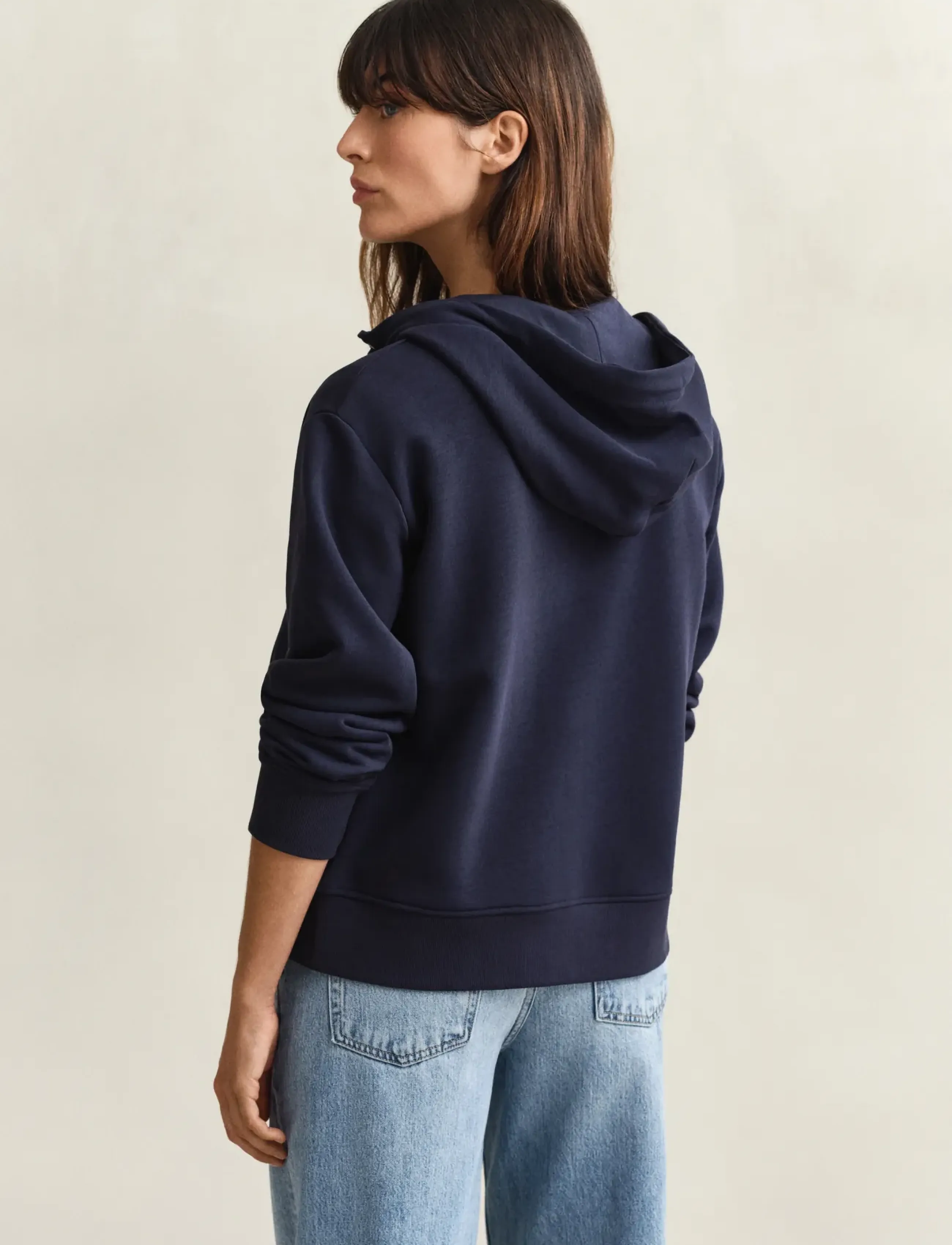 Gant - SHIELD ZIP HOODIE - kapuzenpullover - evening blue - 3