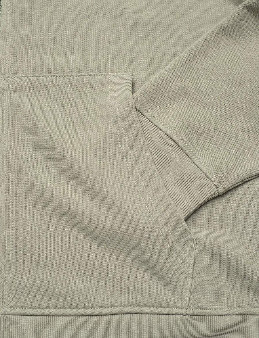Gant - SHIELD ZIP HOODIE - kapuzenpullover - faded sage - 3