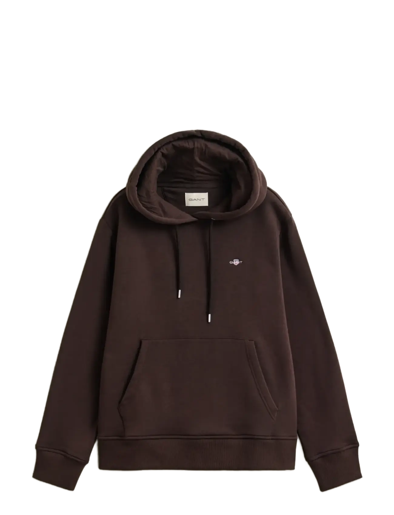 Gant Shield Hoodie, XL, Sweatshirts & Hoodies, Braun - Frauen