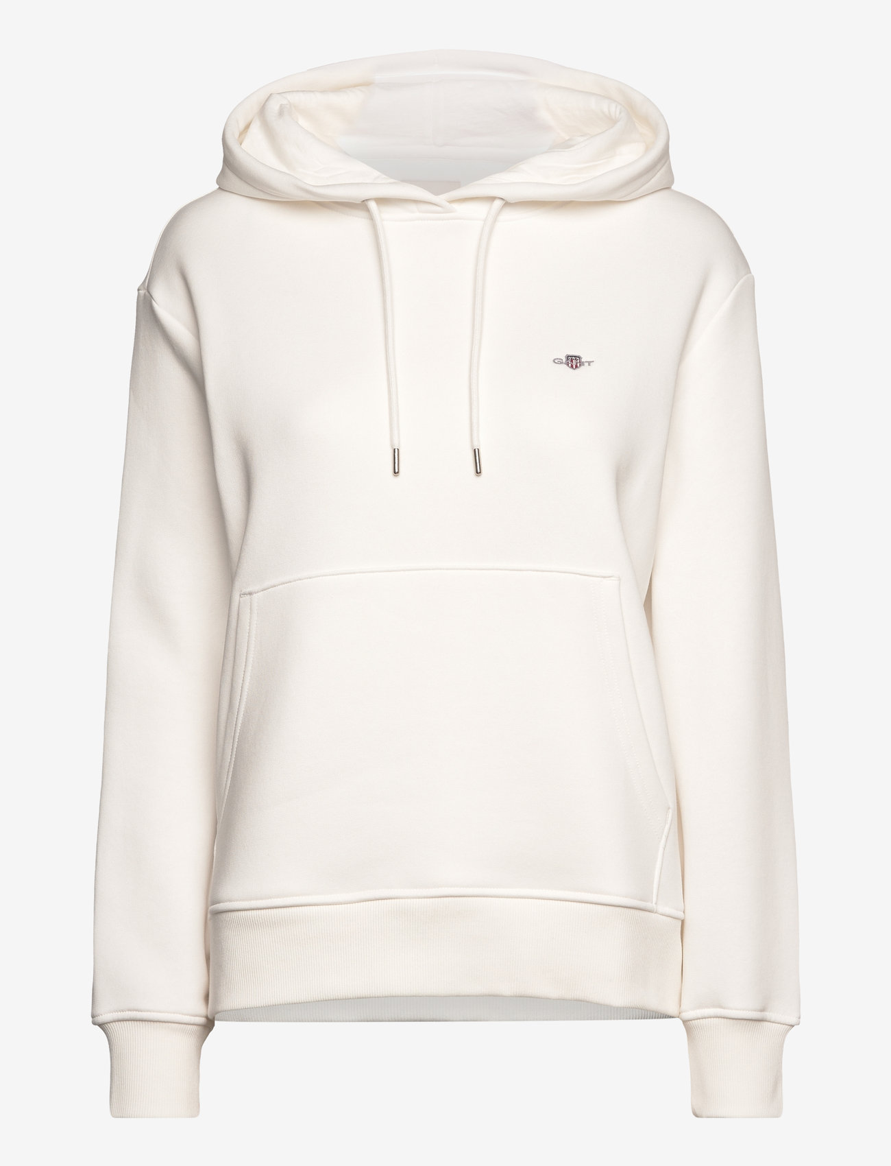 GANT - SHIELD HOODIE - hoodies - eggshell - 1