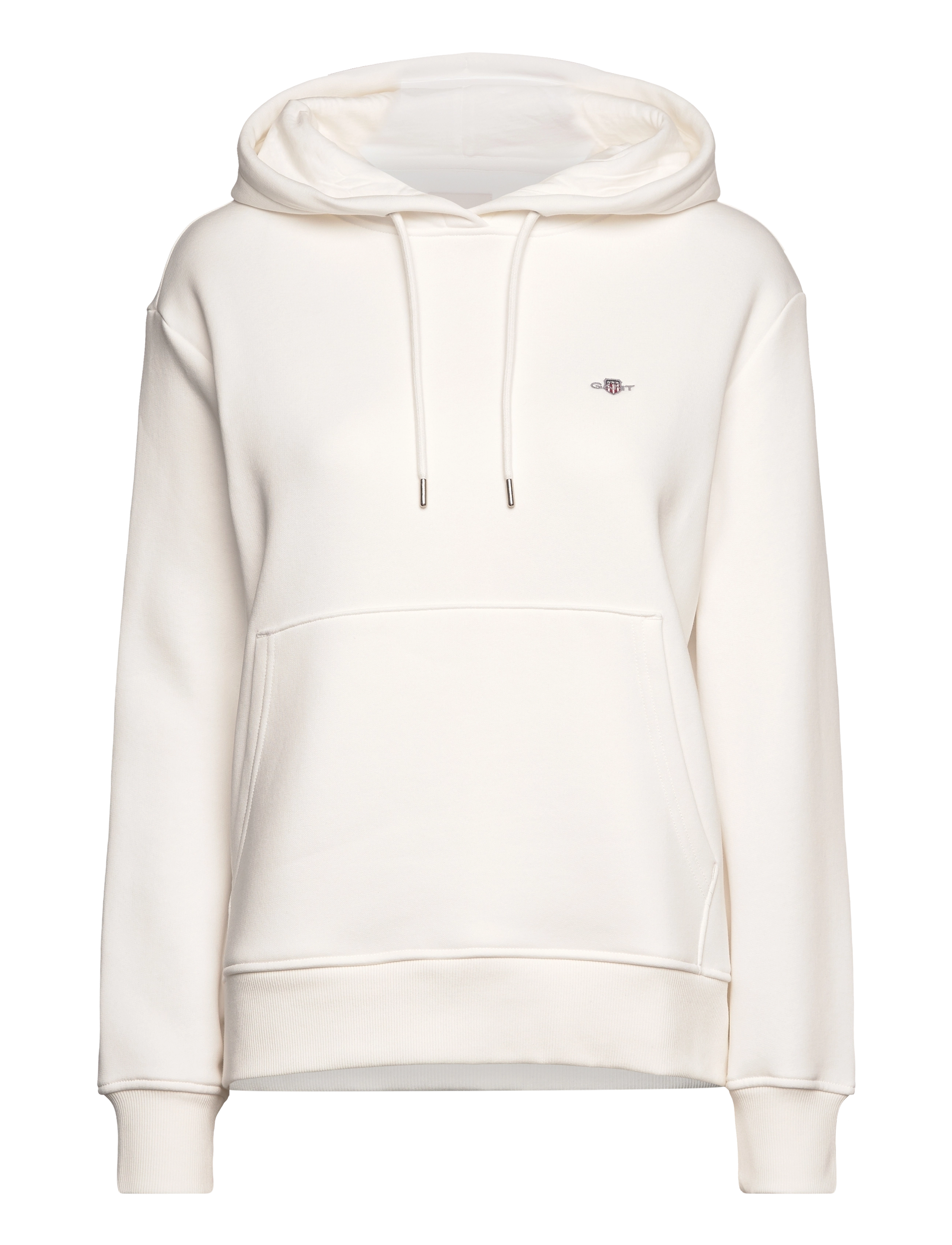 Gant SHIELD HOODIE - Tøj - EGGSHELL / cream
