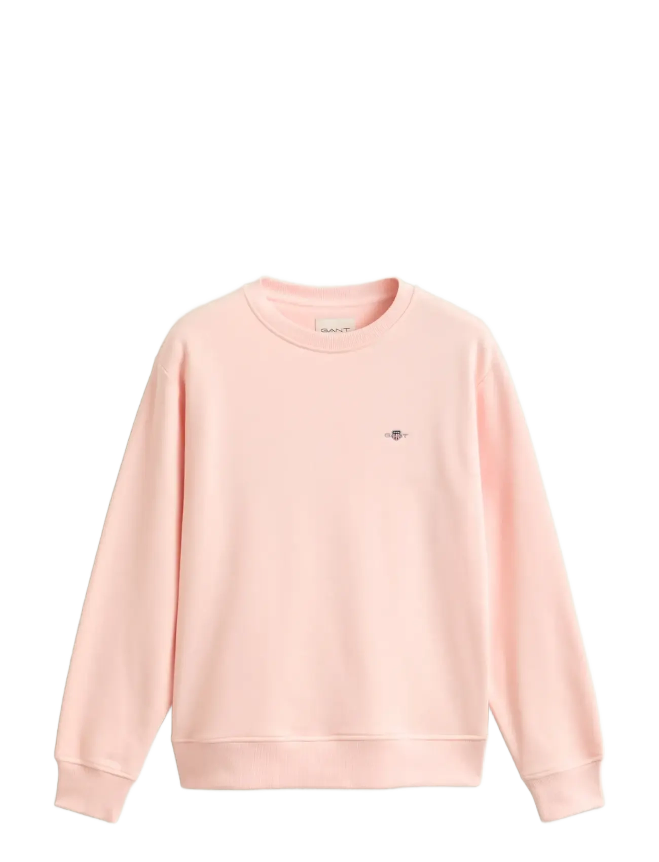 GANT SHIELD C-NECK SWEAT - GANT - APRICOT PINK / pink/rose