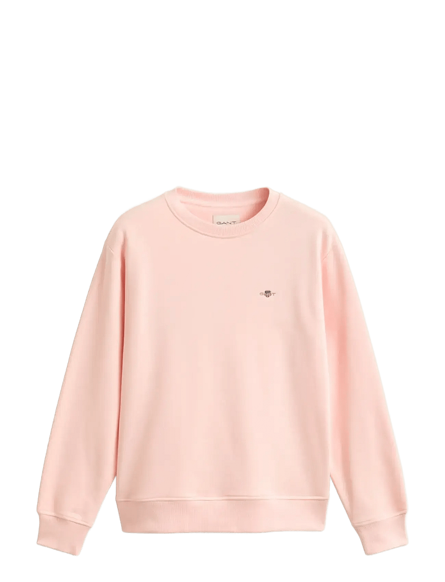 Gant - SHIELD C-NECK SWEAT - modetrends - apricot pink - 1