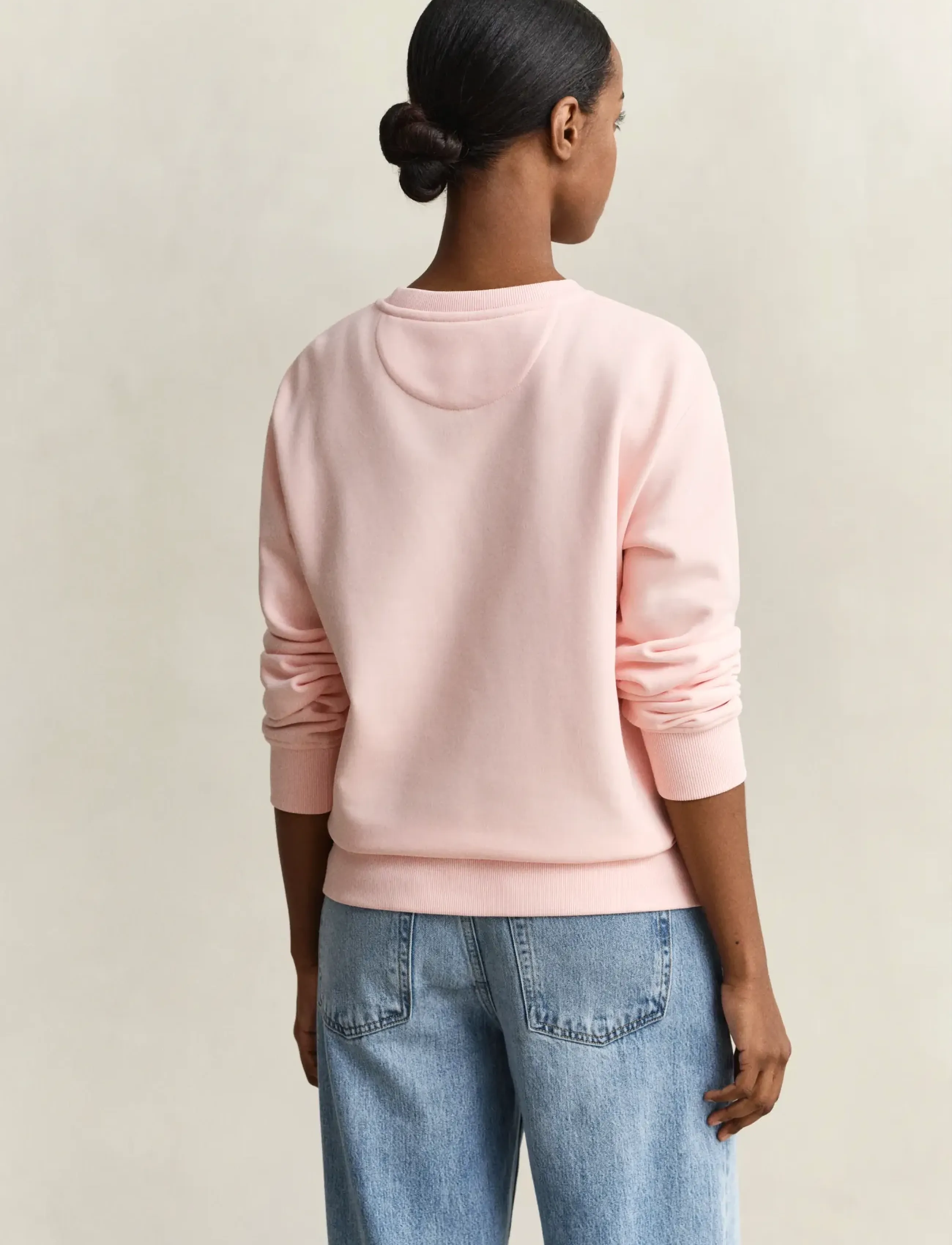 Gant - SHIELD C-NECK SWEAT - modetrends - apricot pink - 2