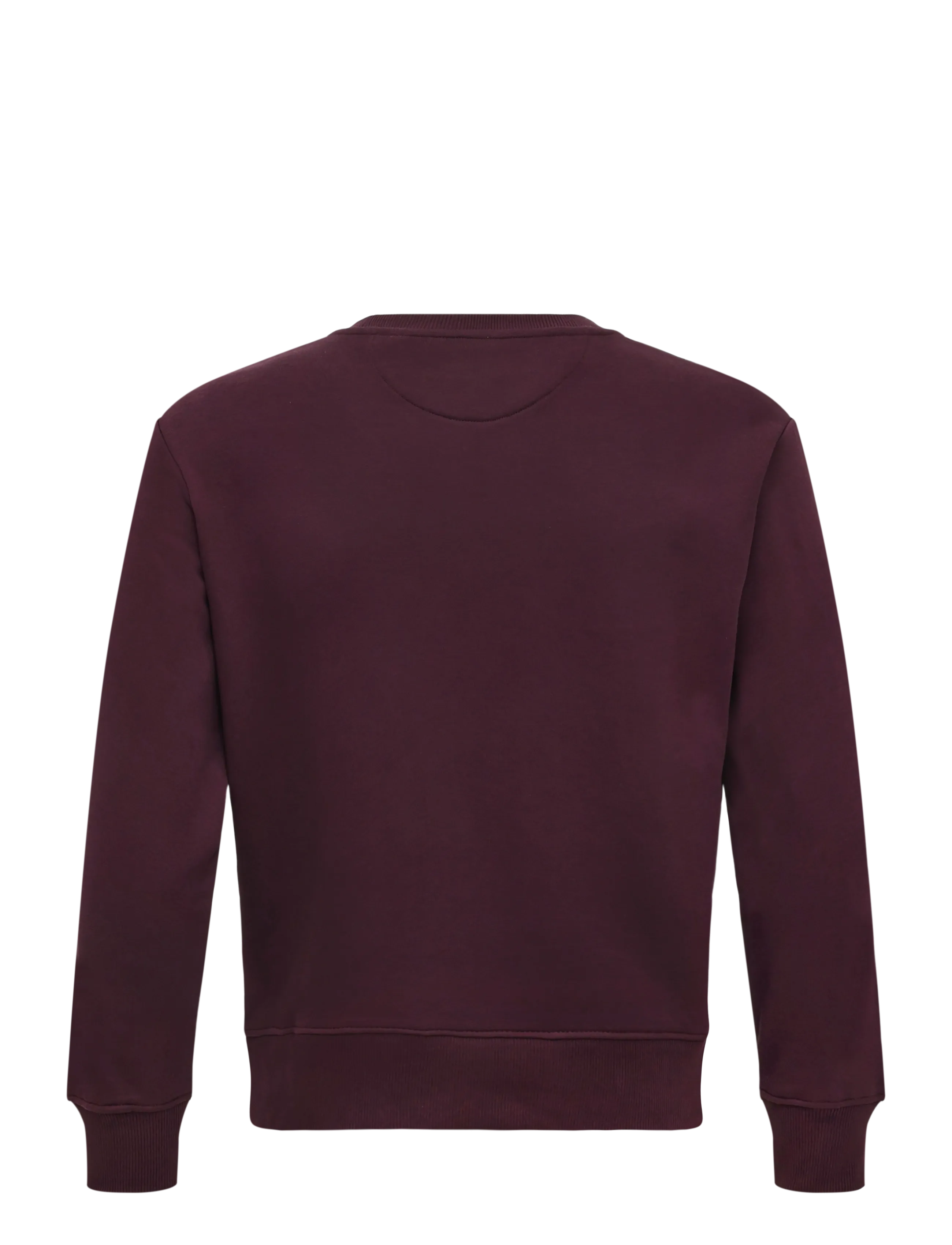 Gant - SHIELD C-NECK SWEAT - sügisene kokkuhoid - darkened wine - 1