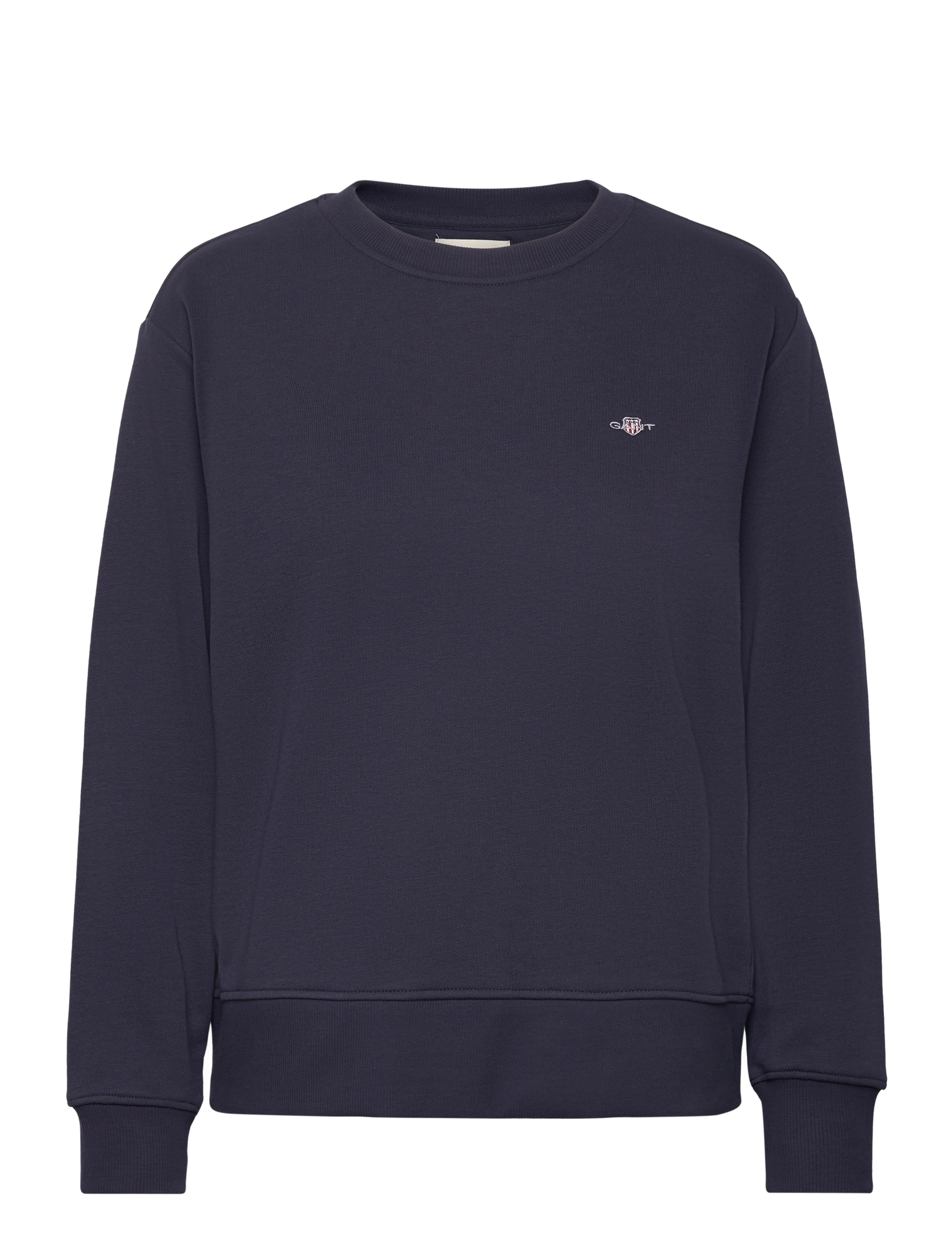 Gant SHIELD C-NECK SWEAT - Sweatshirts - EVENING BLUE / navy