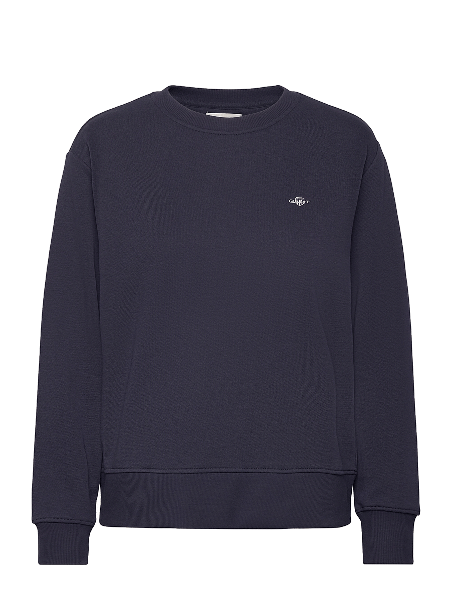 Gant - SHIELD C-NECK SWEAT - colleget - evening blue - 1