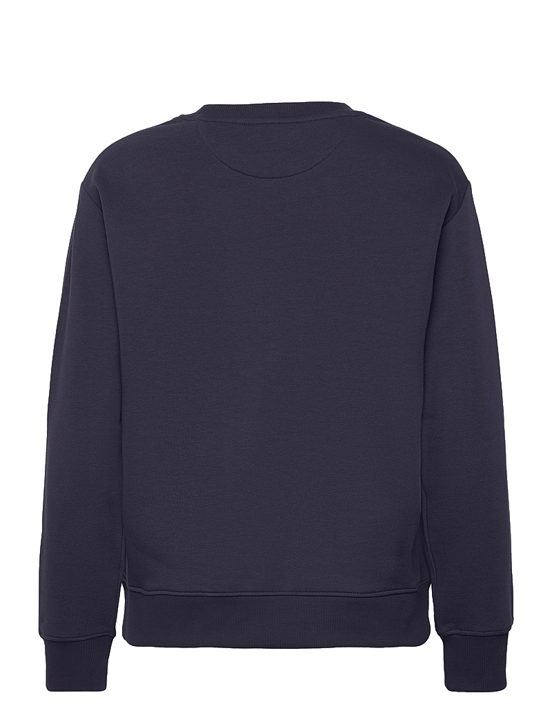 GANT - SHIELD C-NECK SWEAT - modetrends - evening blue - 2