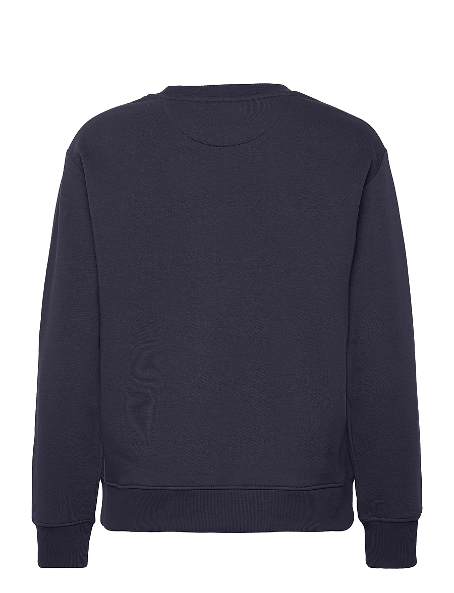 Gant - SHIELD C-NECK SWEAT - colleget - evening blue - 2