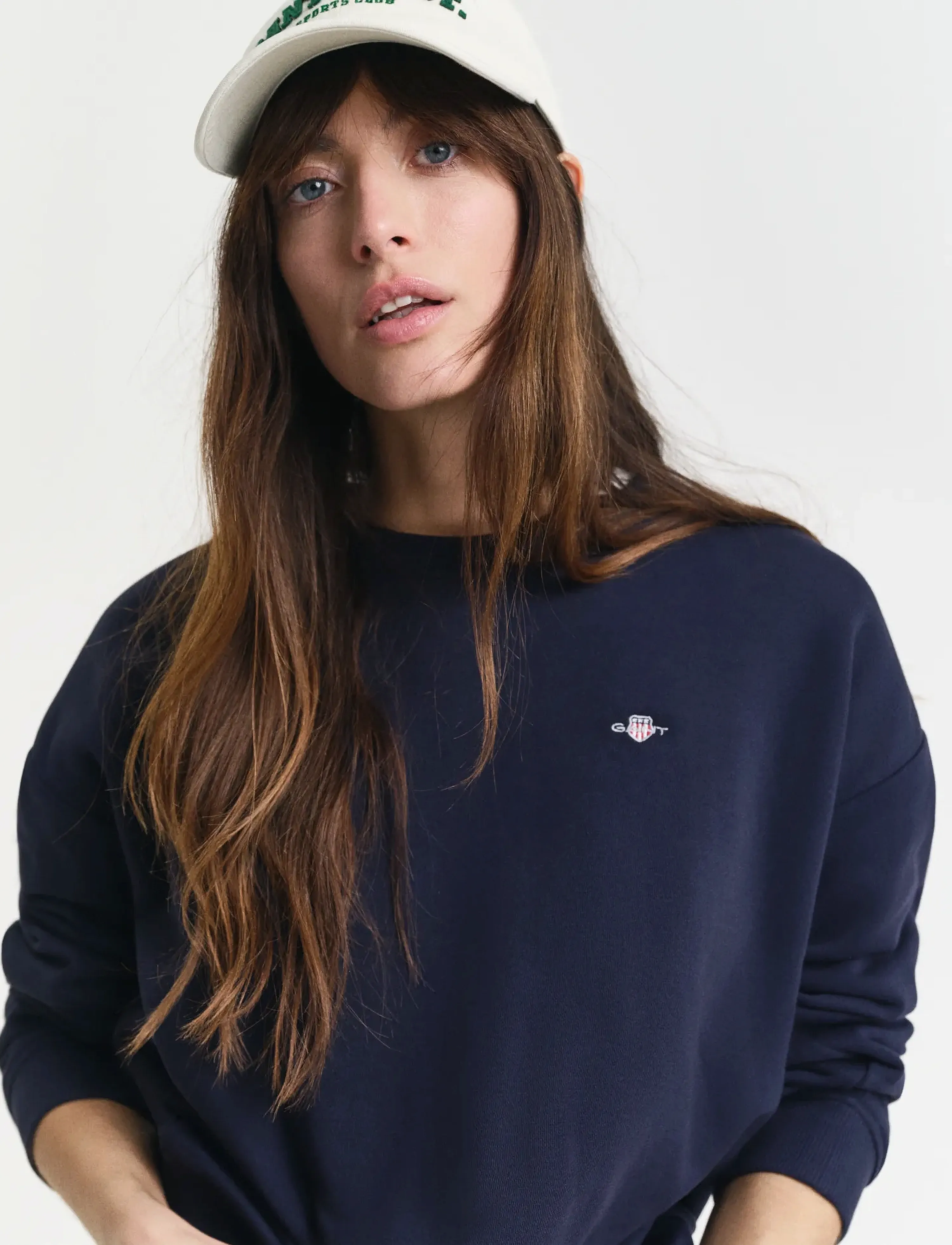 Gant - SHIELD C-NECK SWEAT - modetrender - evening blue - 4