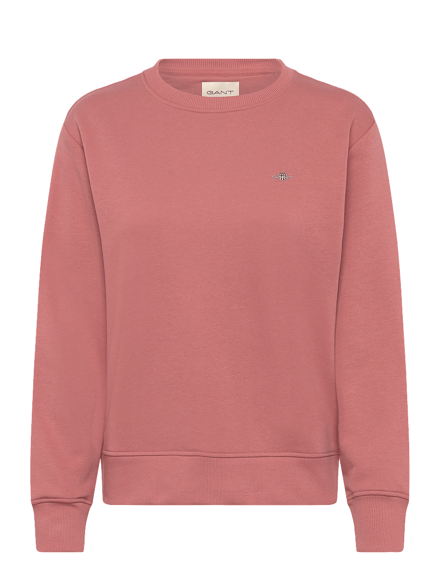 Gant - SHIELD C-NECK SWEAT - modetrends - faded brick - 0