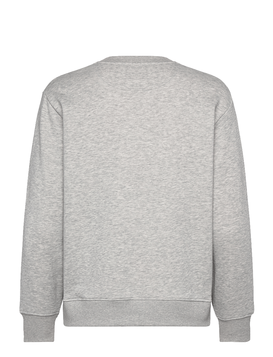 Gant - SHIELD C-NECK SWEAT - sweatshirts - light grey melange - 2