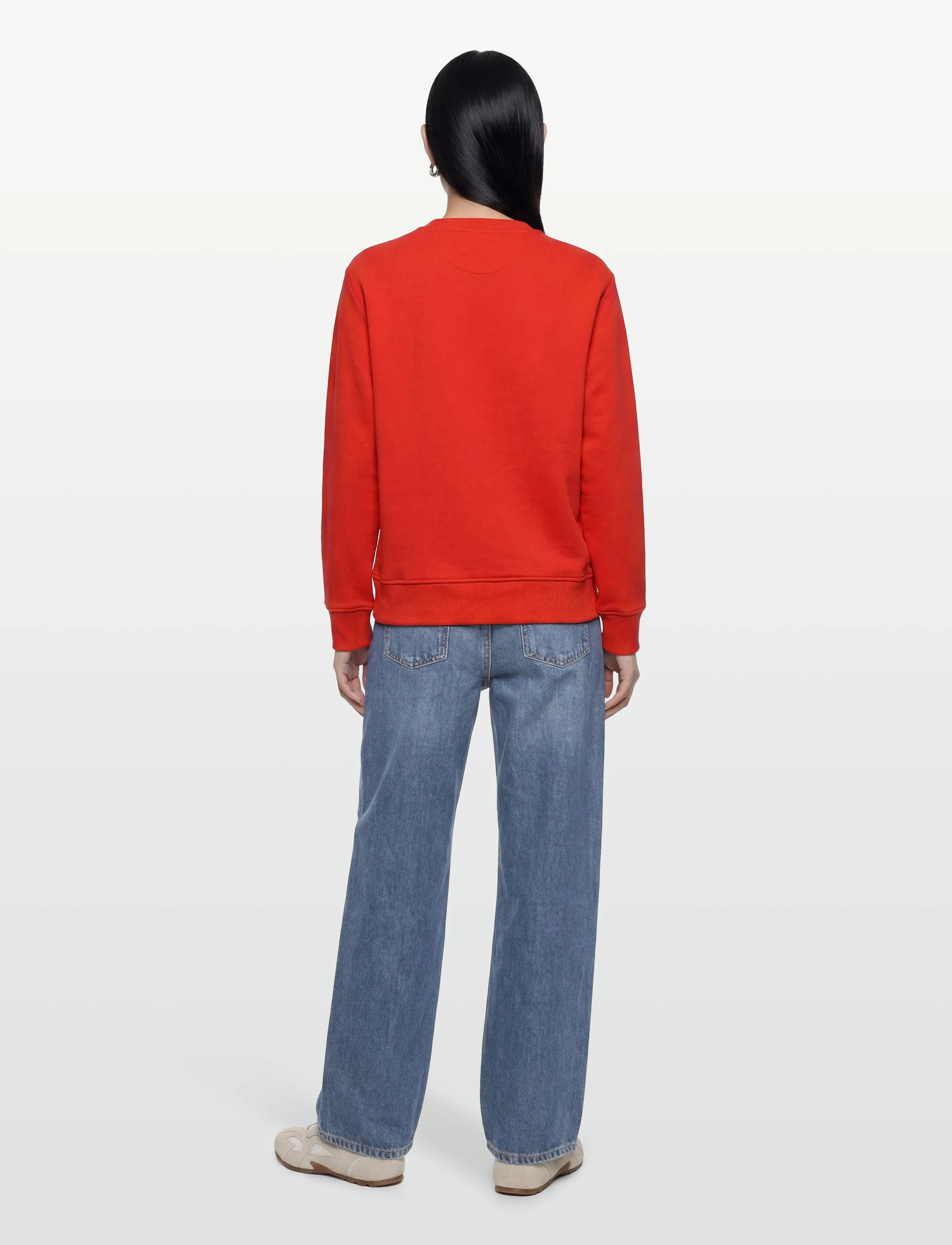 Gant - SHIELD C-NECK SWEAT - dressipluusid - perfect red - 4