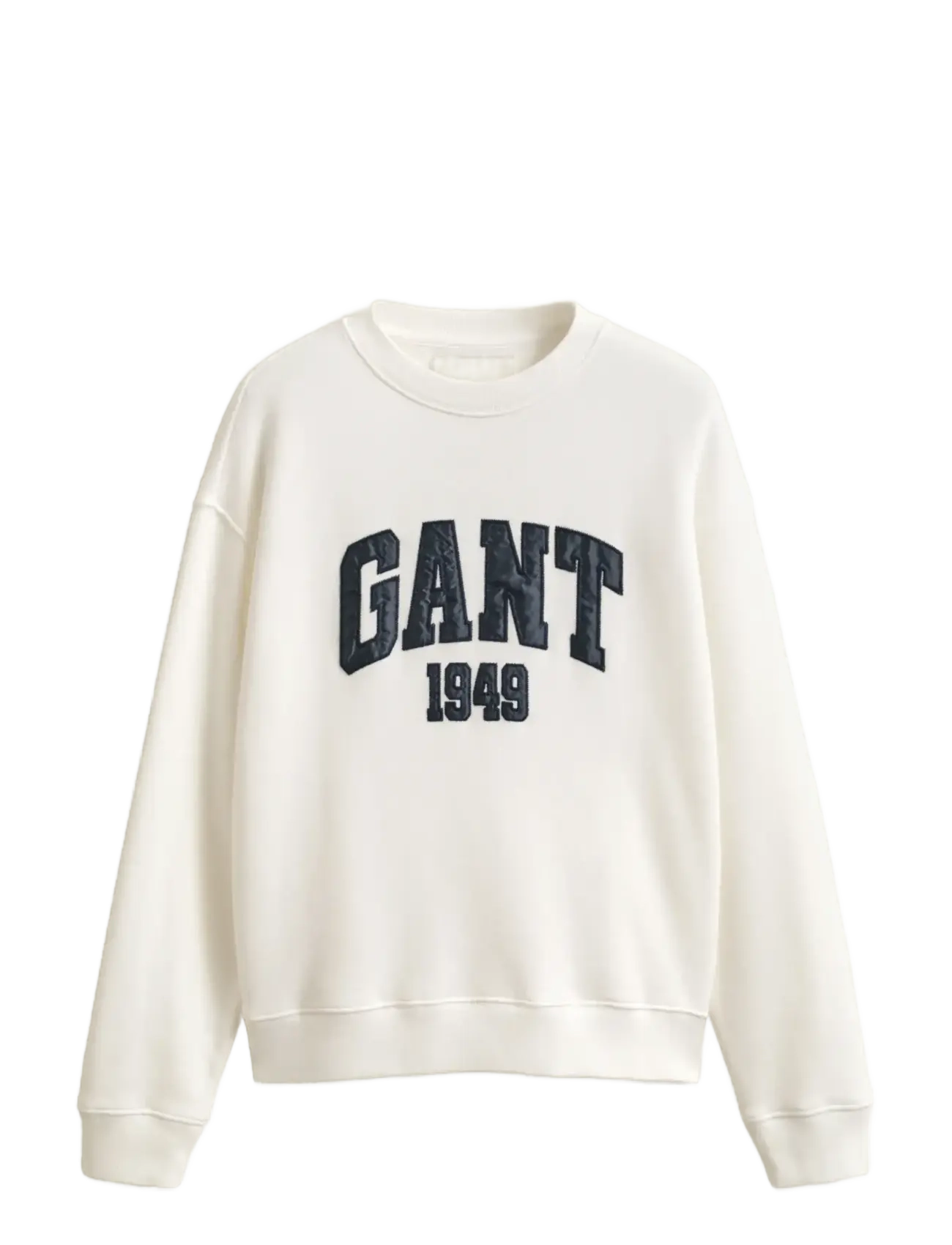 GANT GRAPHIC PRINT C-NECK SWEAT - Sweatshirts - EGGSHELL / cream