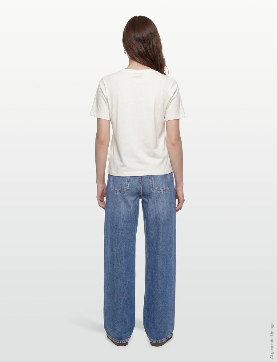Gant - REG GRAPHIC PRINT SS T-SHIRT - t-shirts - eggshell - 4