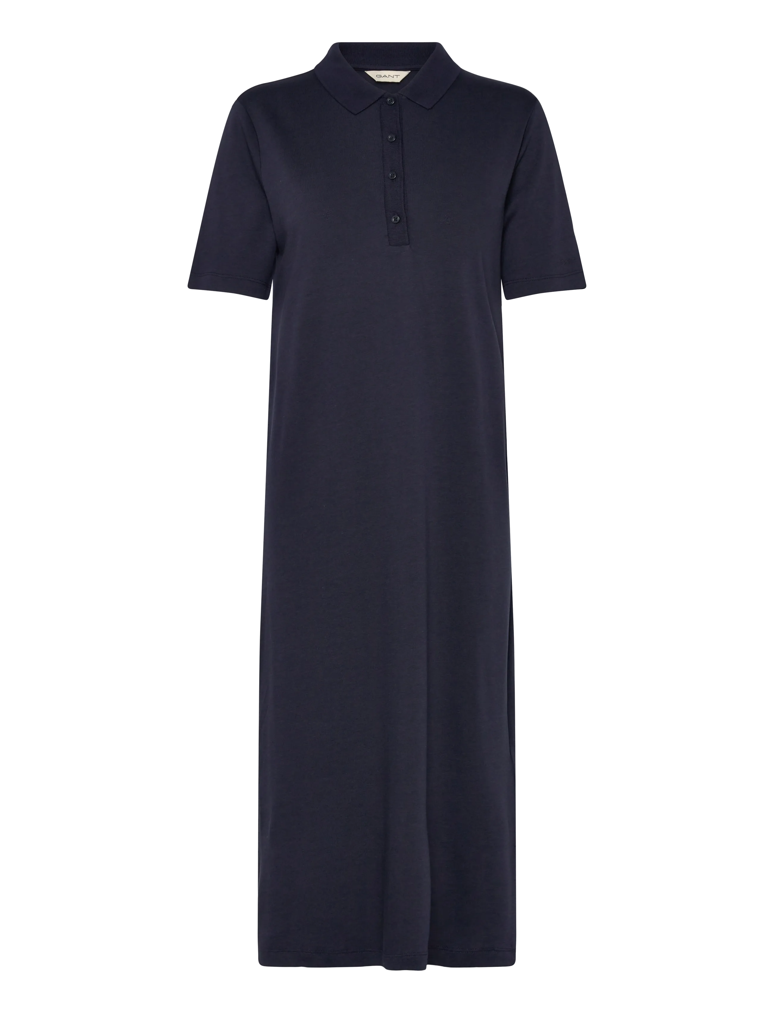 GANT REG SS POLO DRESS - Uus - EVENING BLUE / navy