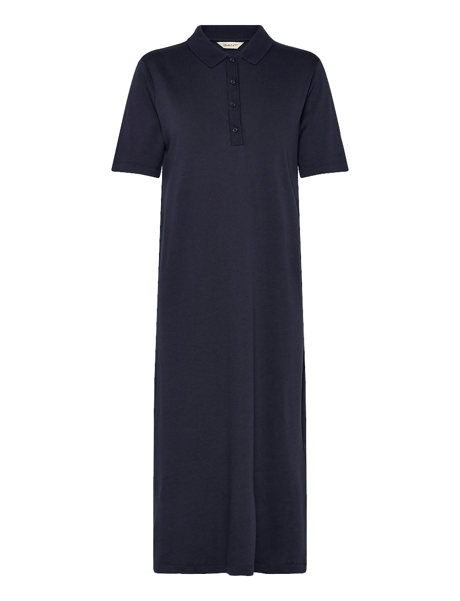 Gant - REG SS POLO DRESS - hemdkleider - evening blue - 1