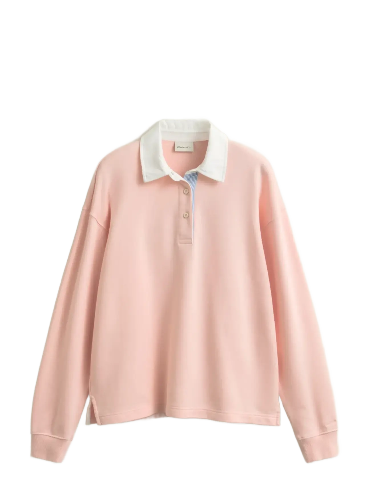 GANT RUGGER SWEATSHIRT - Transitional Layering - APRICOT PINK / pink/rose