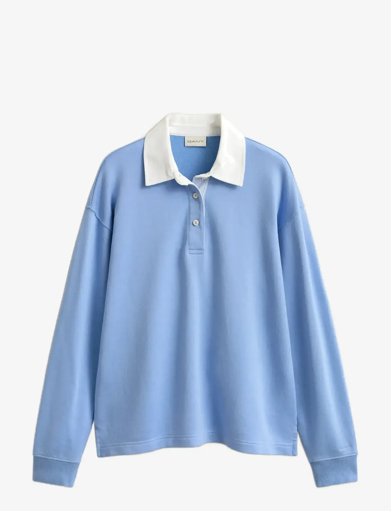 GANT - RUGGER SWEATSHIRT - hauts à manches longues - hydrangea blue - 1