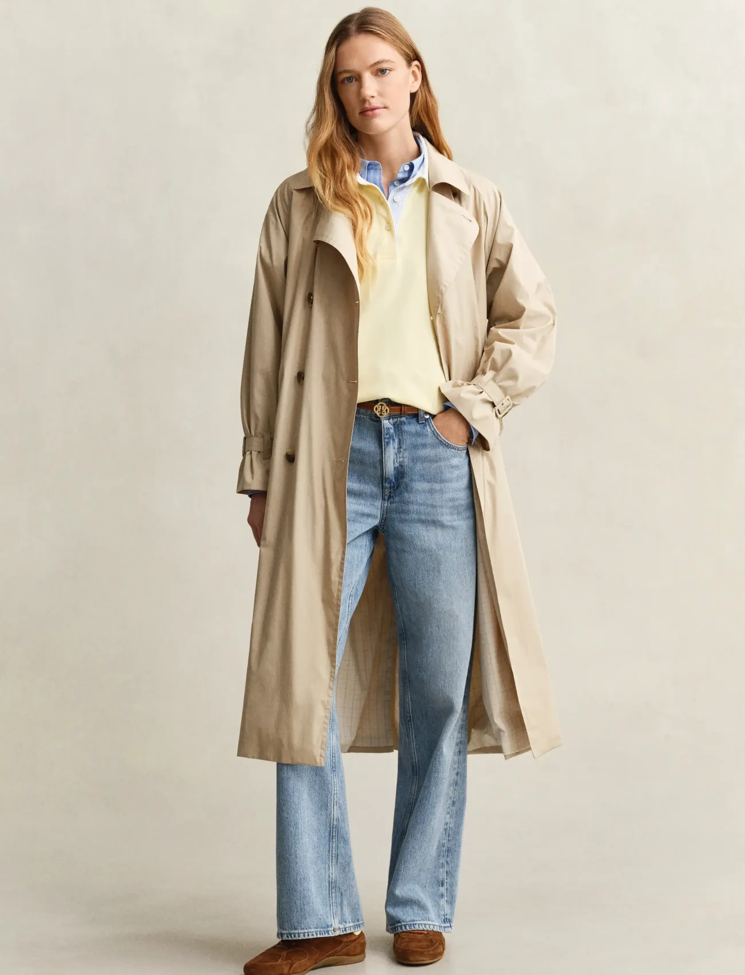 Gant - RUGGER SWEATSHIRT - pikéer - vanilla yellow - 4