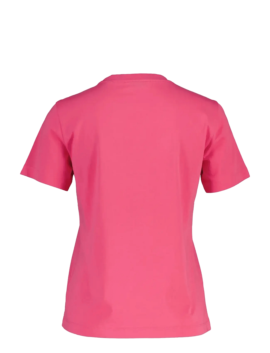 Gant - REG GRAPHIC PRINT SS T-SHIRT - t-shirts - bright fuschia - 1