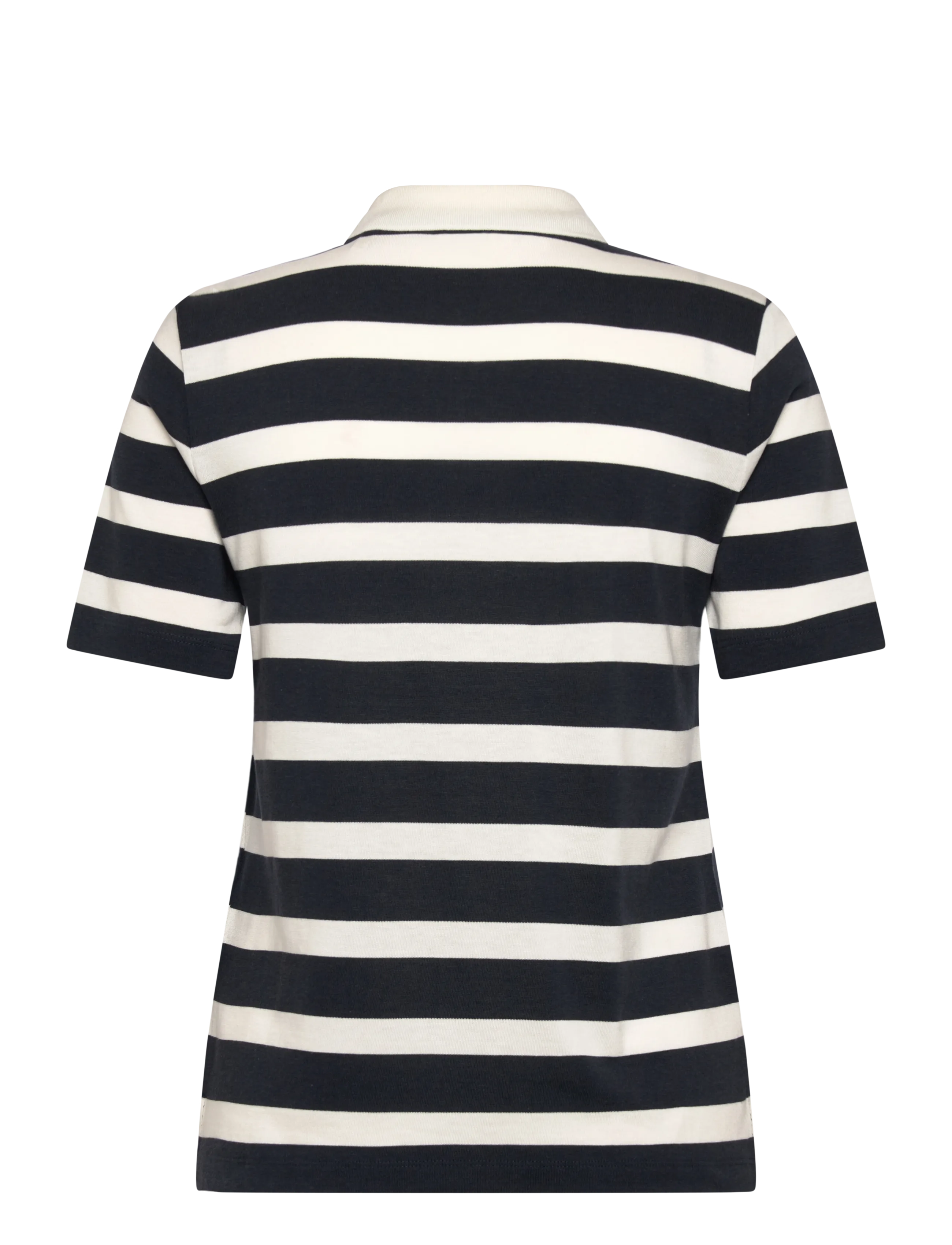 Gant - REG STRIPED SS POLO - poloer - evening blue - 2