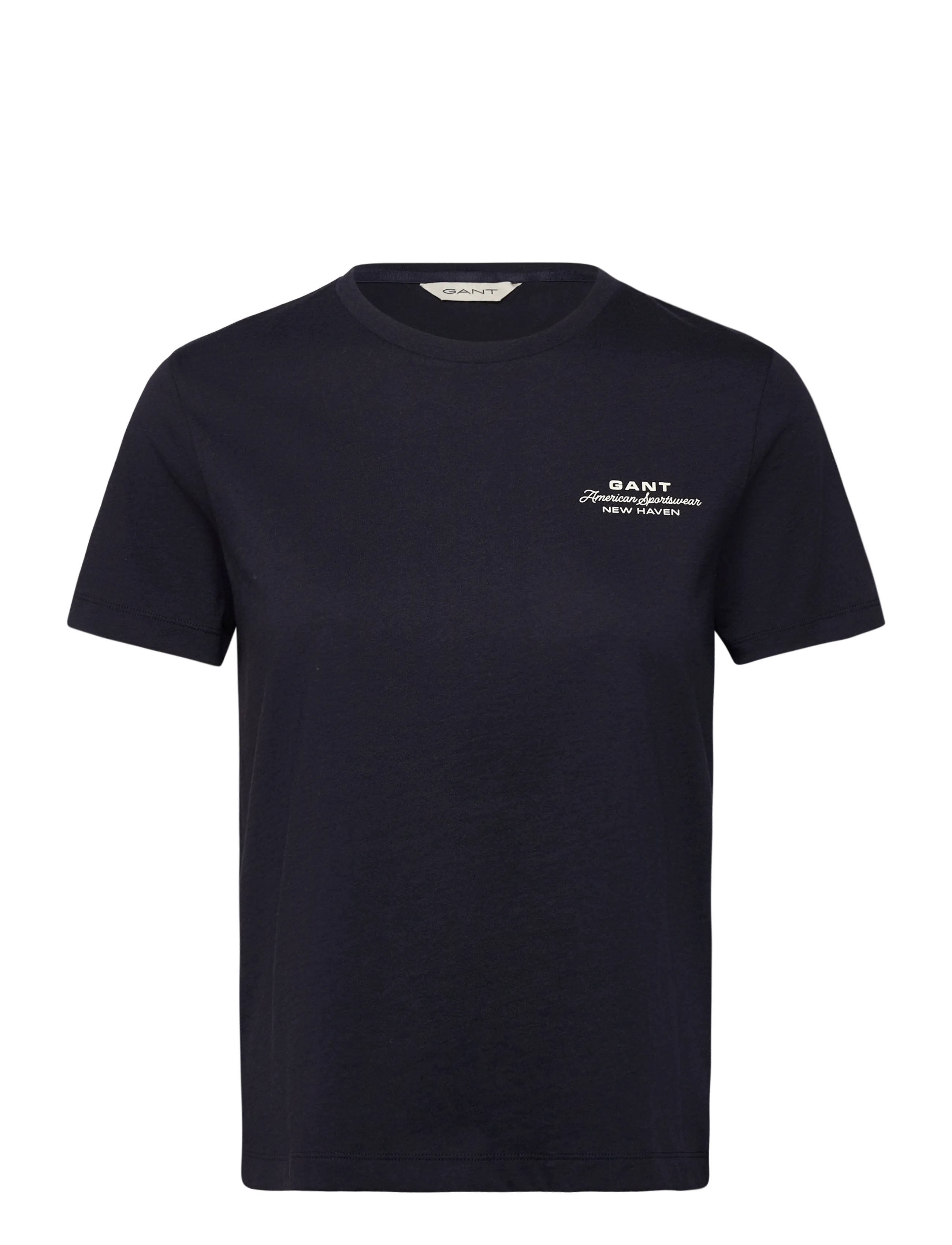 Gant REG GRAPHIC PRINT SS T-SHIRT - Plus Size & Curvy - EVENING BLUE / navy