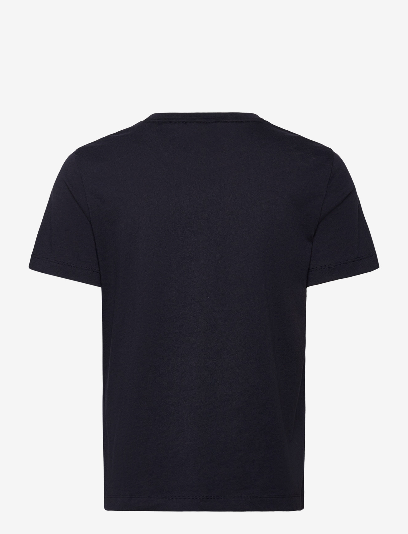 GANT - REG GRAPHIC PRINT SS T-SHIRT - t-shirts - evening blue - 1